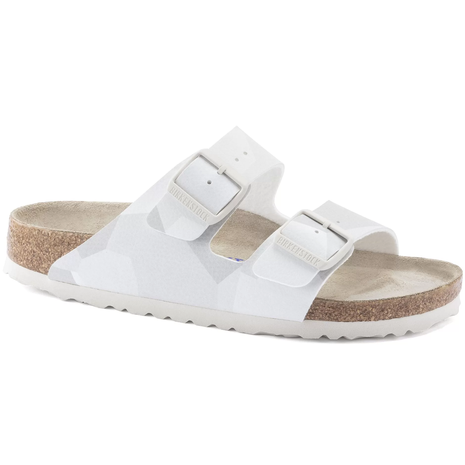 Birkenstock Arizona Desert Soil Geo Camo Snow White Flash Sale
