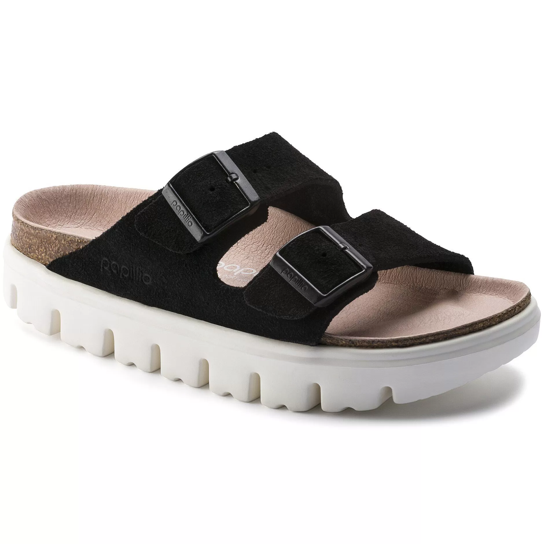 Birkenstock Arizona Chunky Suede Black Best Sale