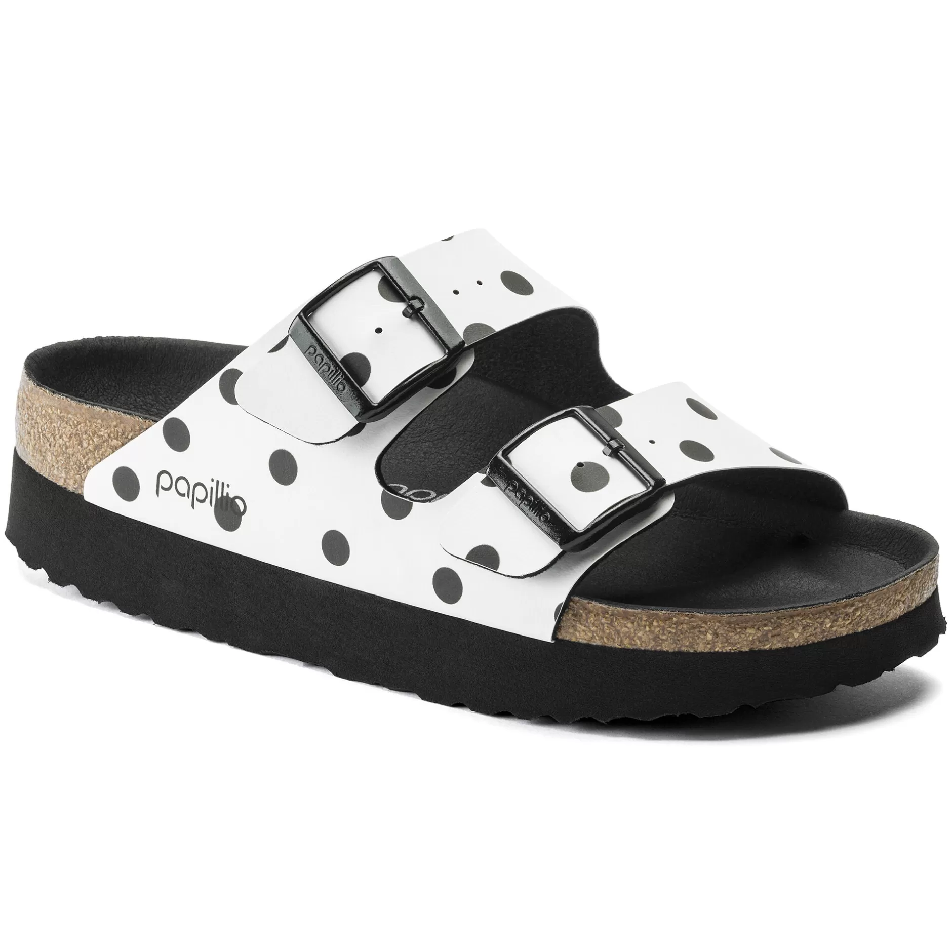 Birkenstock Arizona White Black Dots Discount