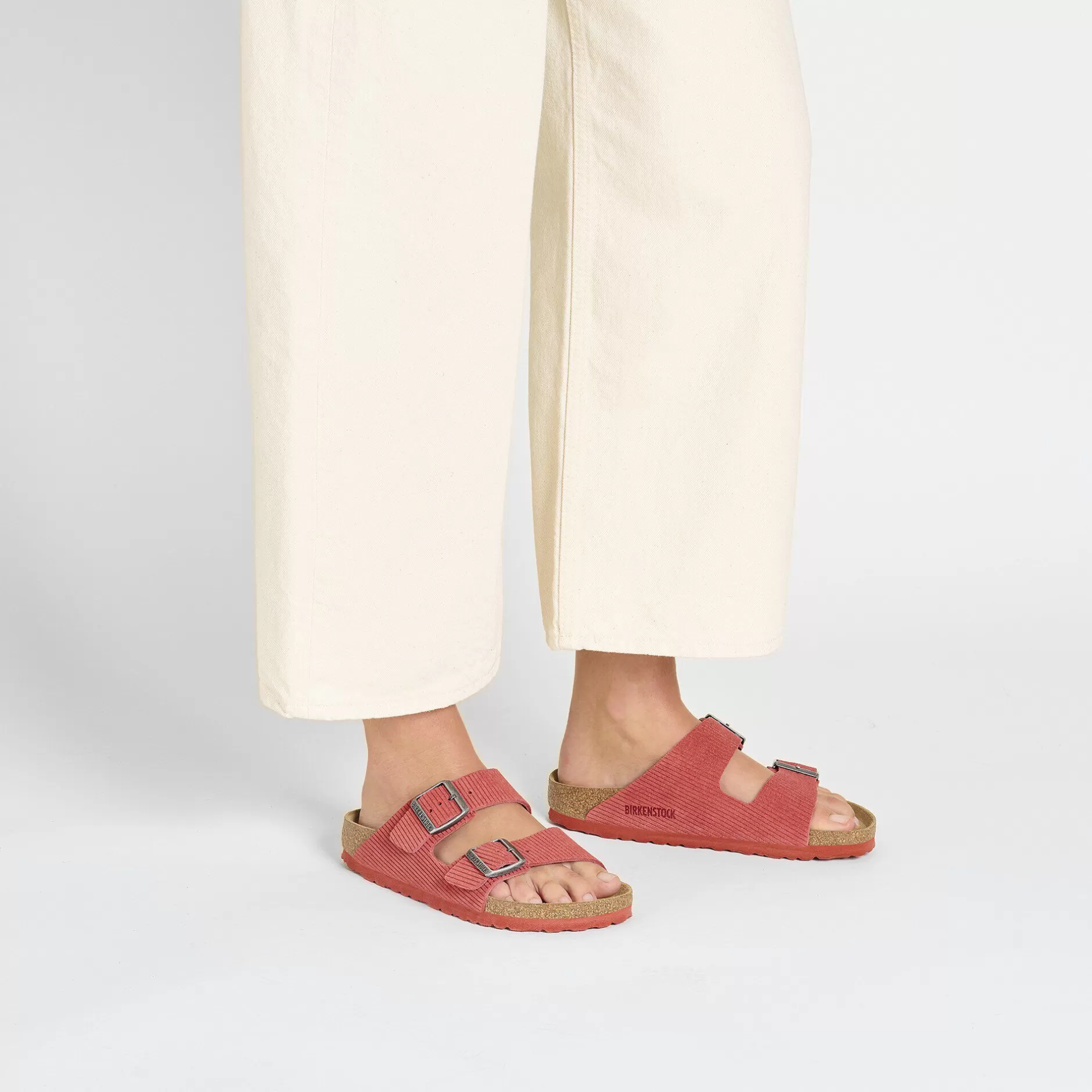Birkenstock Arizona Corduroy Sienna Red Shop