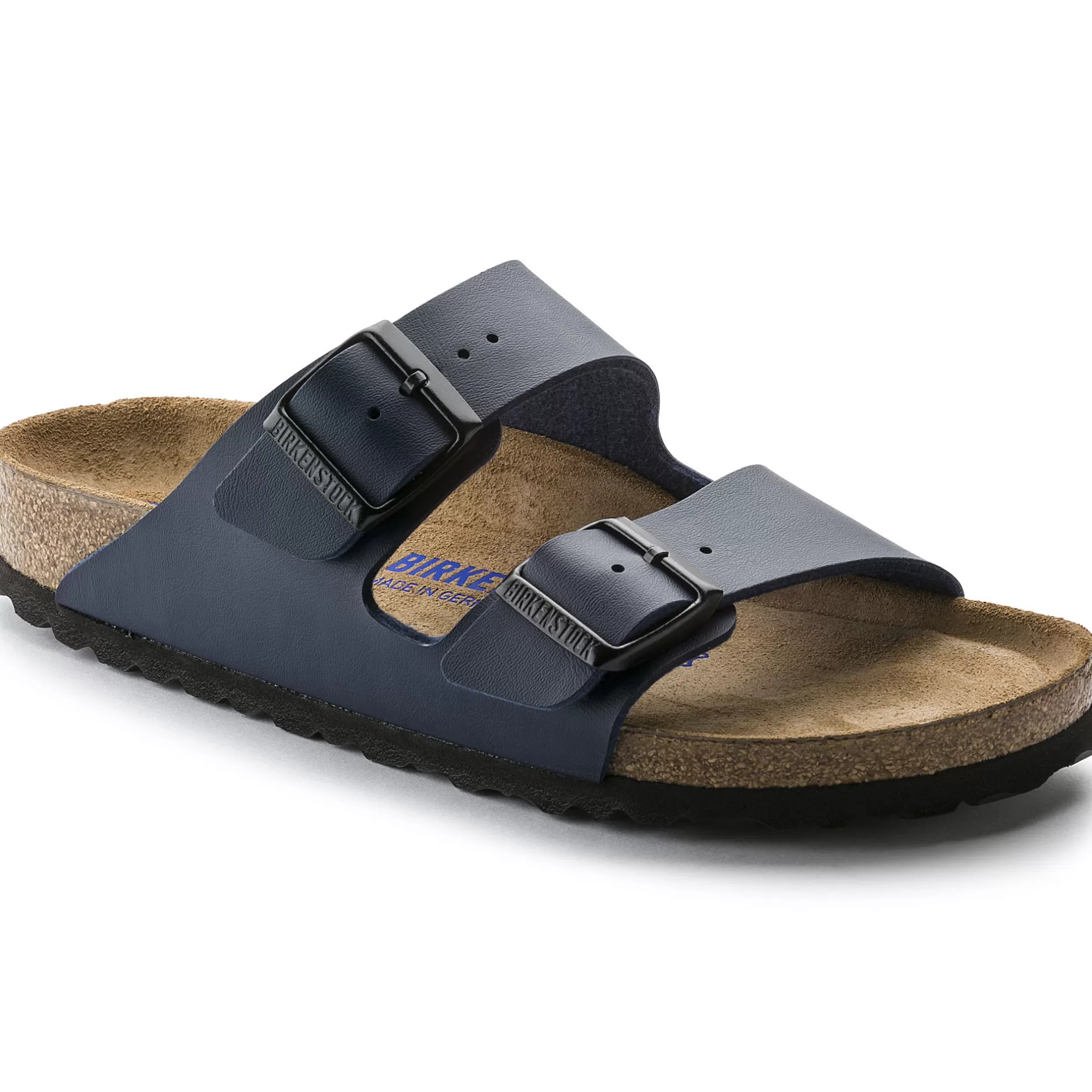 Birkenstock Arizona Blod Fodseng Blue Cheap