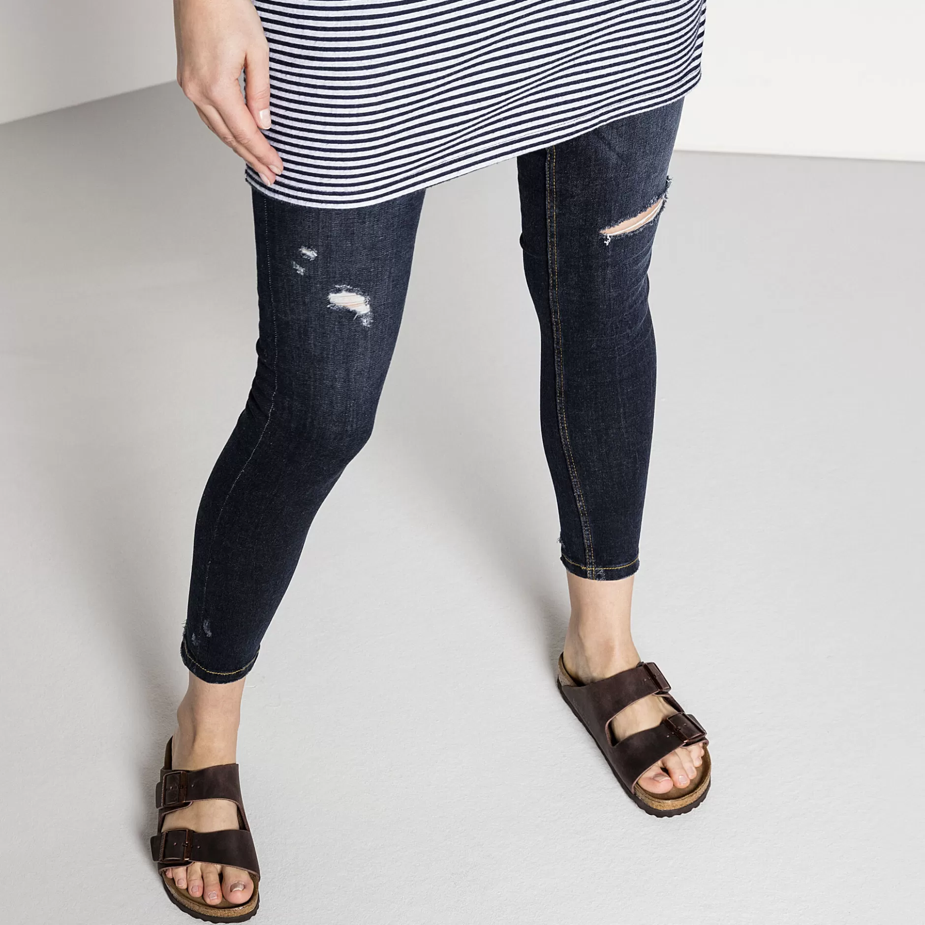 Birkenstock Arizona Blod Fodseng Habana Fashion