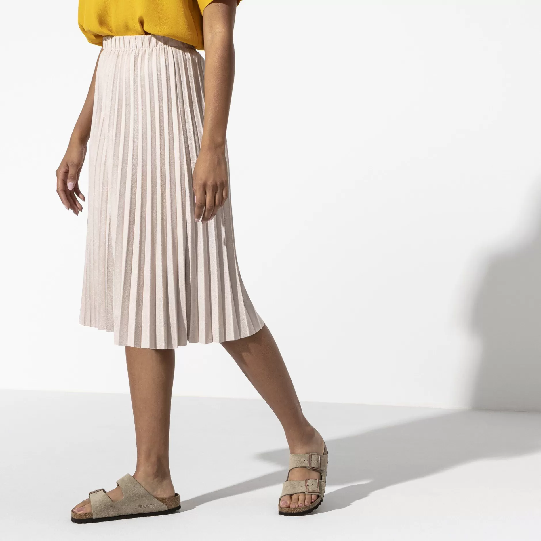 Birkenstock Arizona Blod Fodseng Taupe Discount