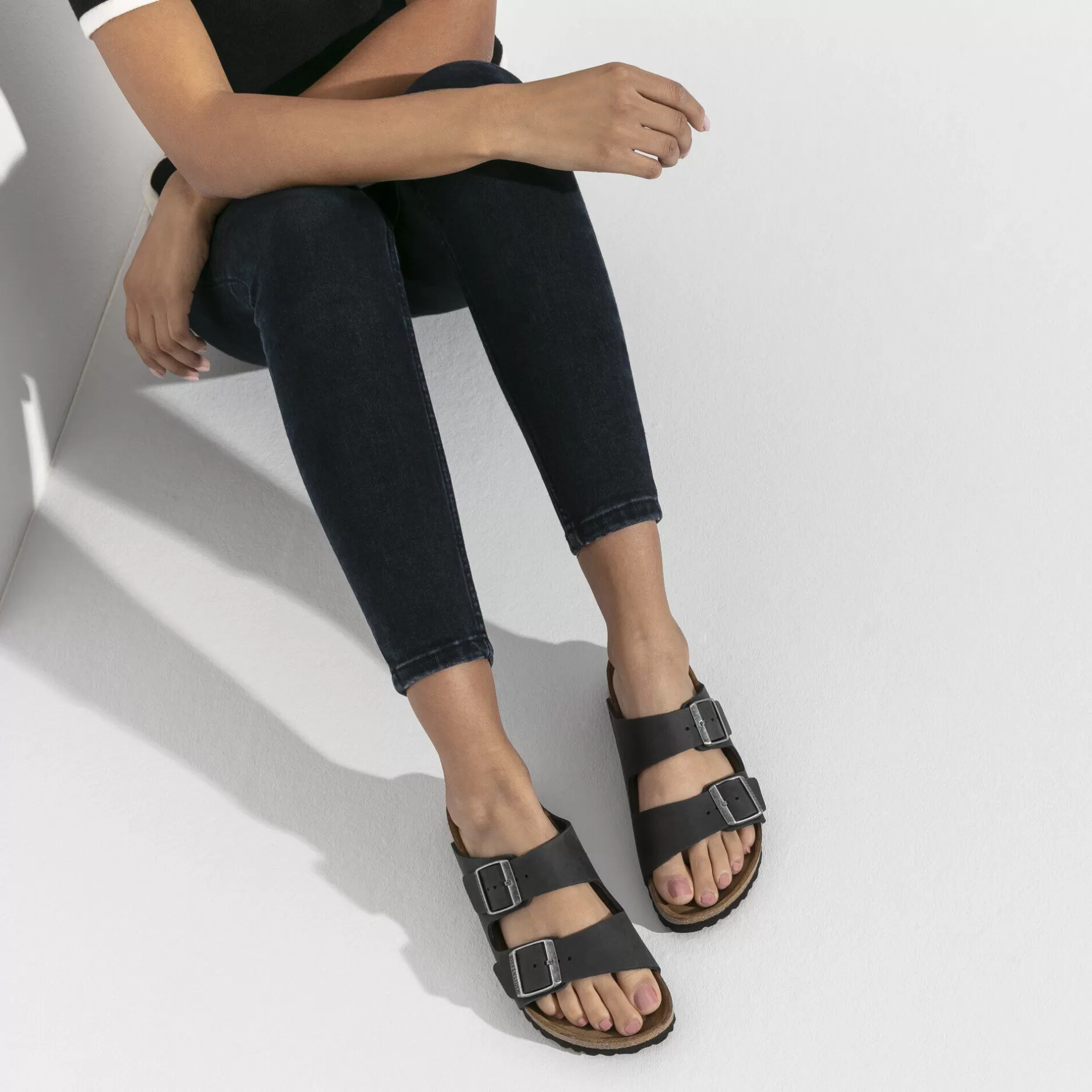 Birkenstock Arizona Blod Fodseng Black Fashion