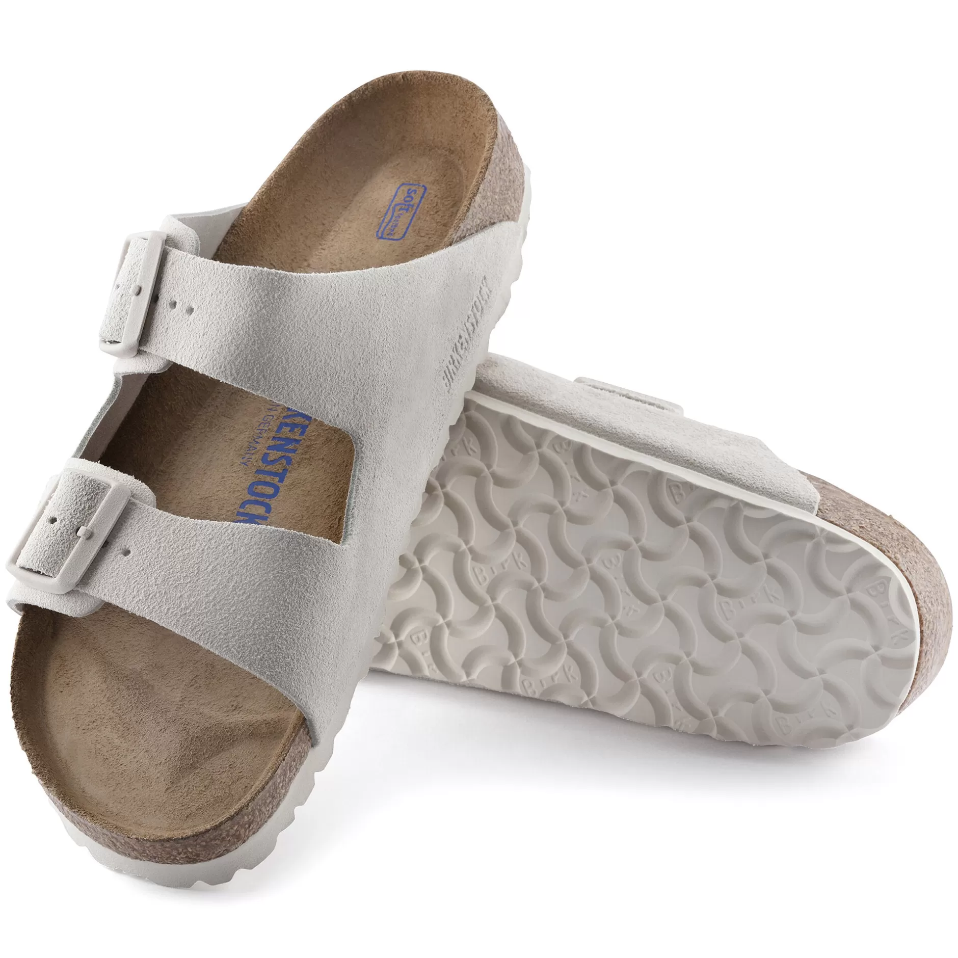 Birkenstock Arizona Blod Fodseng Antique White Store