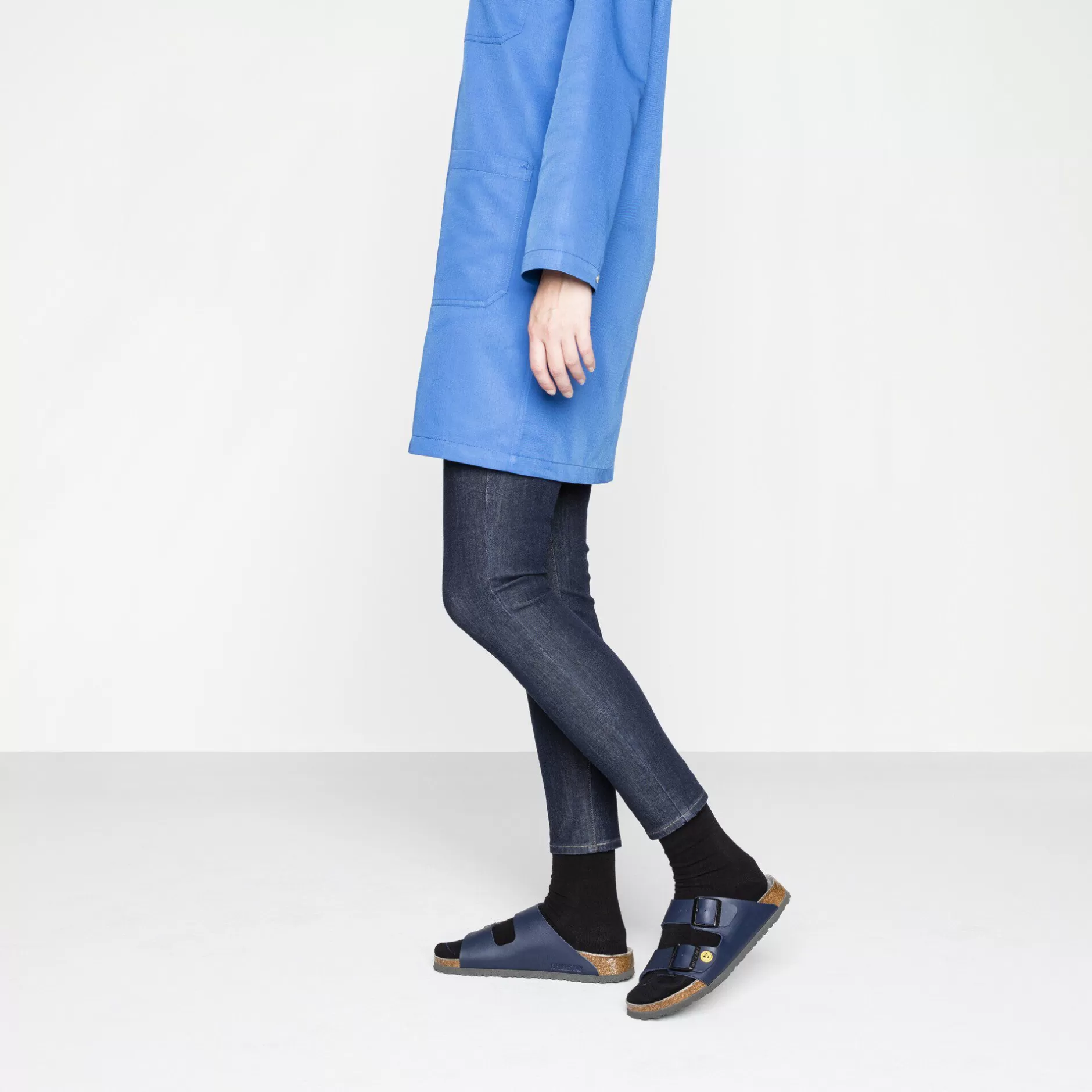 Birkenstock Arizona Esd Blue Flash Sale