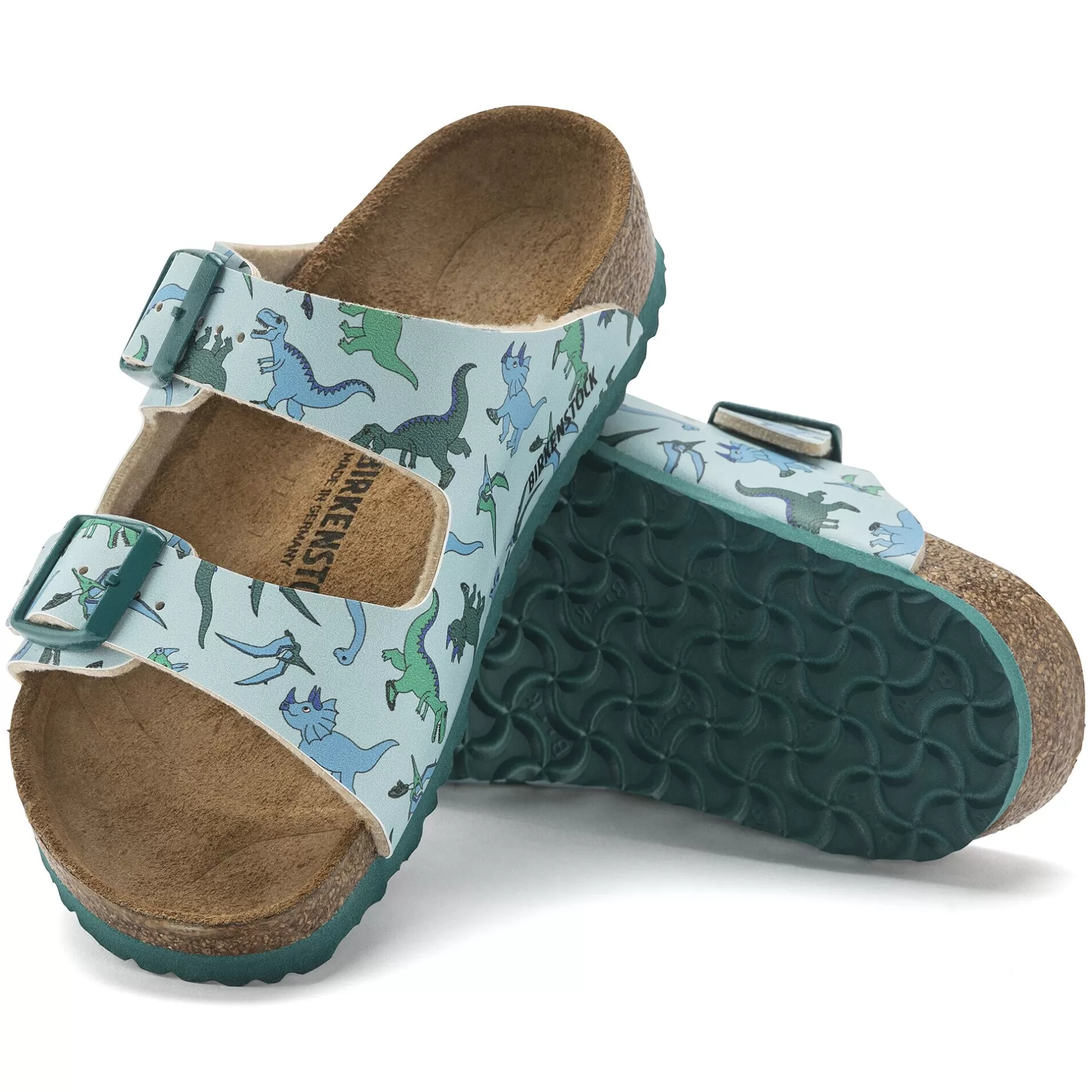 Birkenstock Arizona Kids Big Dino Light Blue Cheap