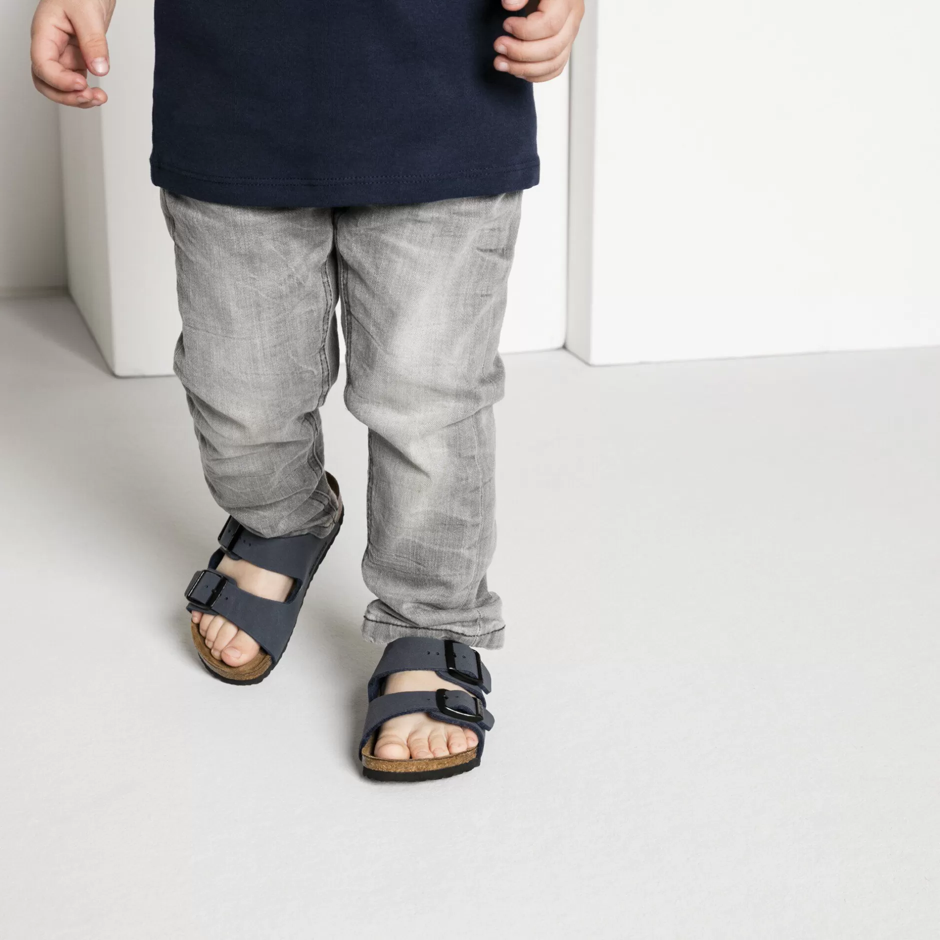 Birkenstock Arizona Kids Navy Discount
