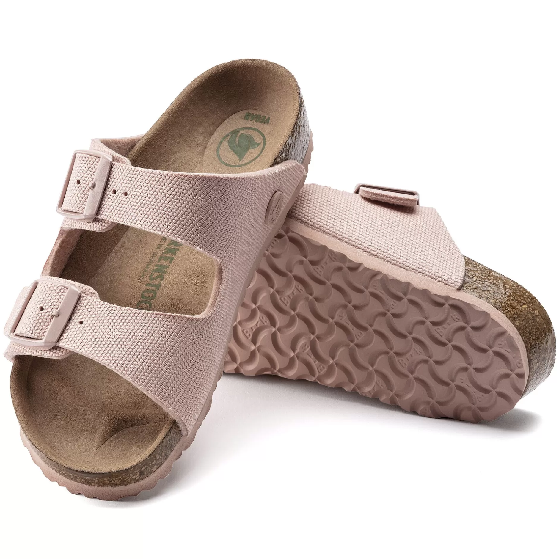 Birkenstock Arizona Kids Vegansk Soft Pink Flash Sale