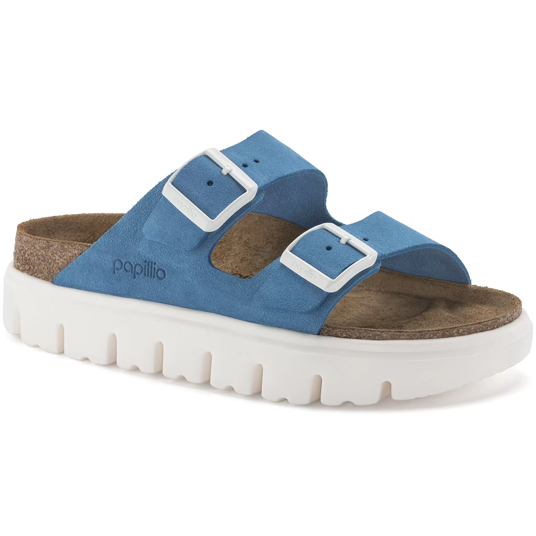 Birkenstock Arizona Pap Chunky Blau Hot