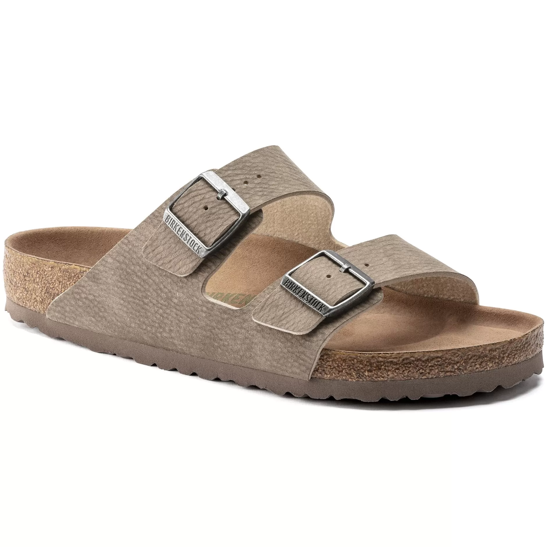 Birkenstock Arizona Vegansk Desert Dust Gray Taupe Discount