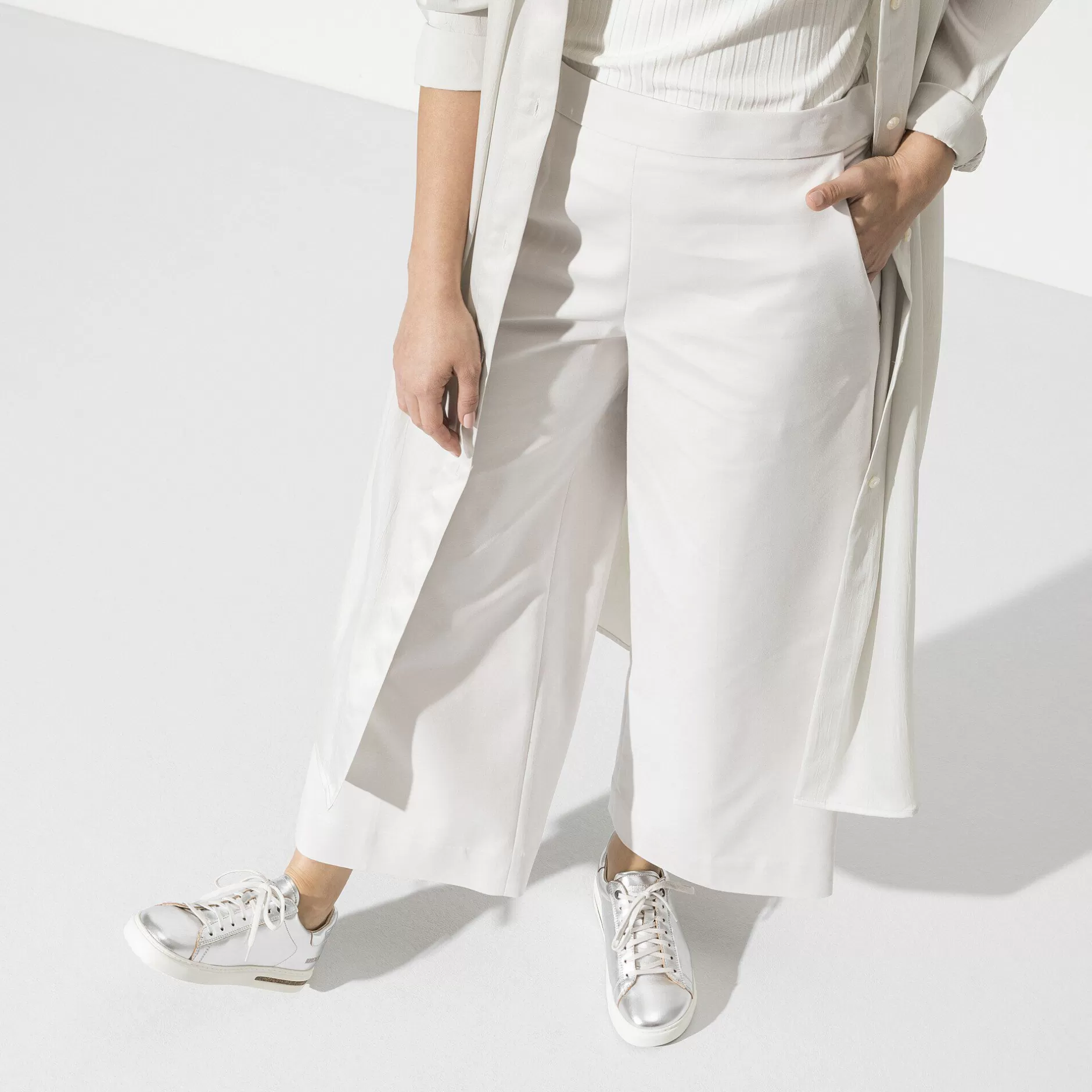 Birkenstock Bend Low Silver Flash Sale
