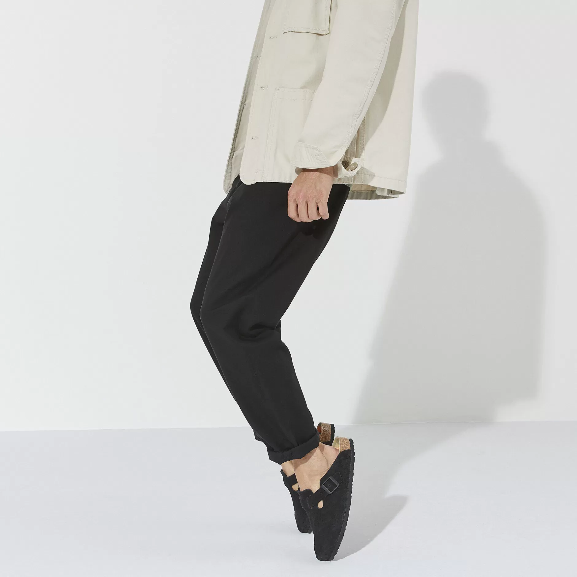 Birkenstock Boston Black Clearance