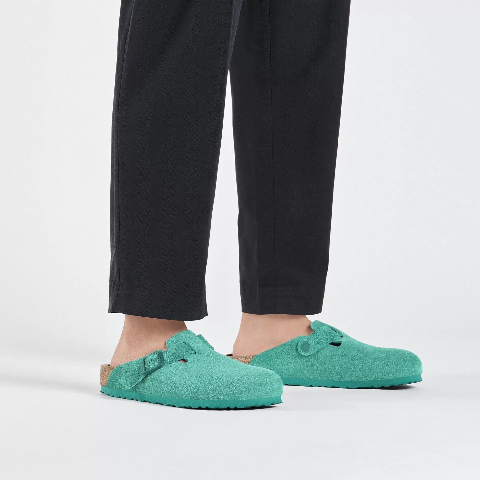 Birkenstock Boston Digital Green Hot