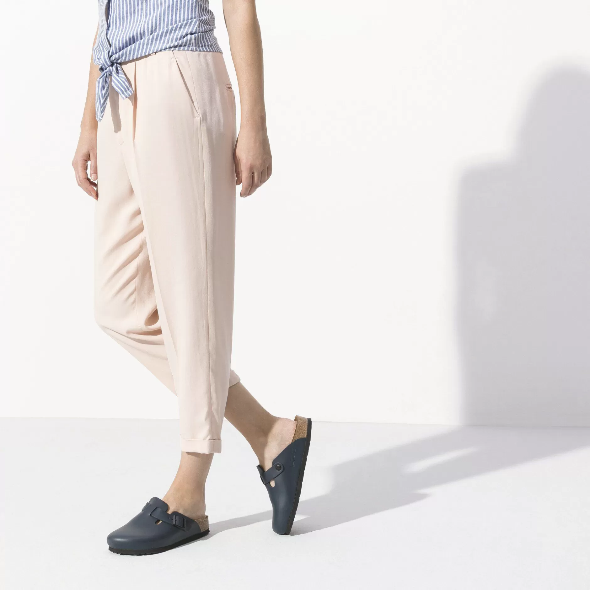 Birkenstock Boston Blue Discount
