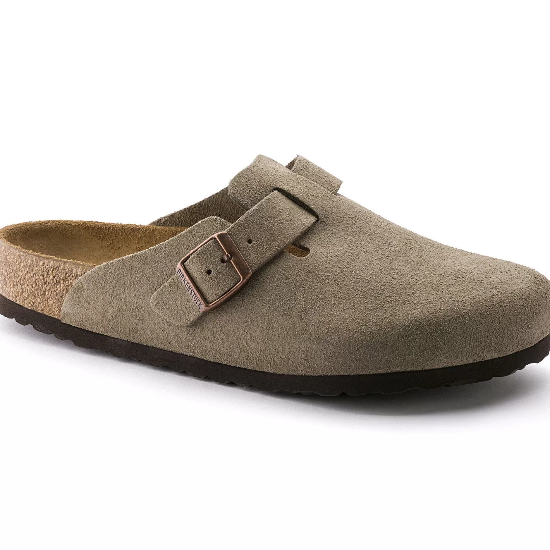 Birkenstock Boston Blod Fodseng Taupe Fashion