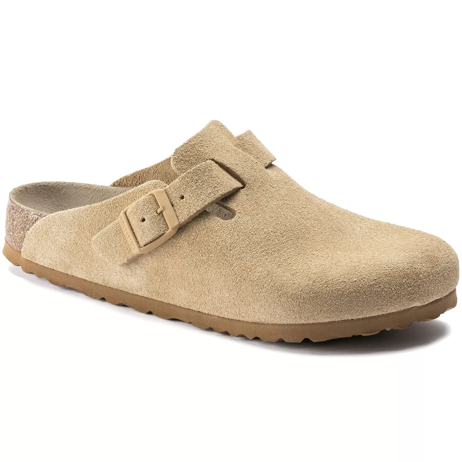 Birkenstock Boston Blod Fodseng Latte Cream Discount