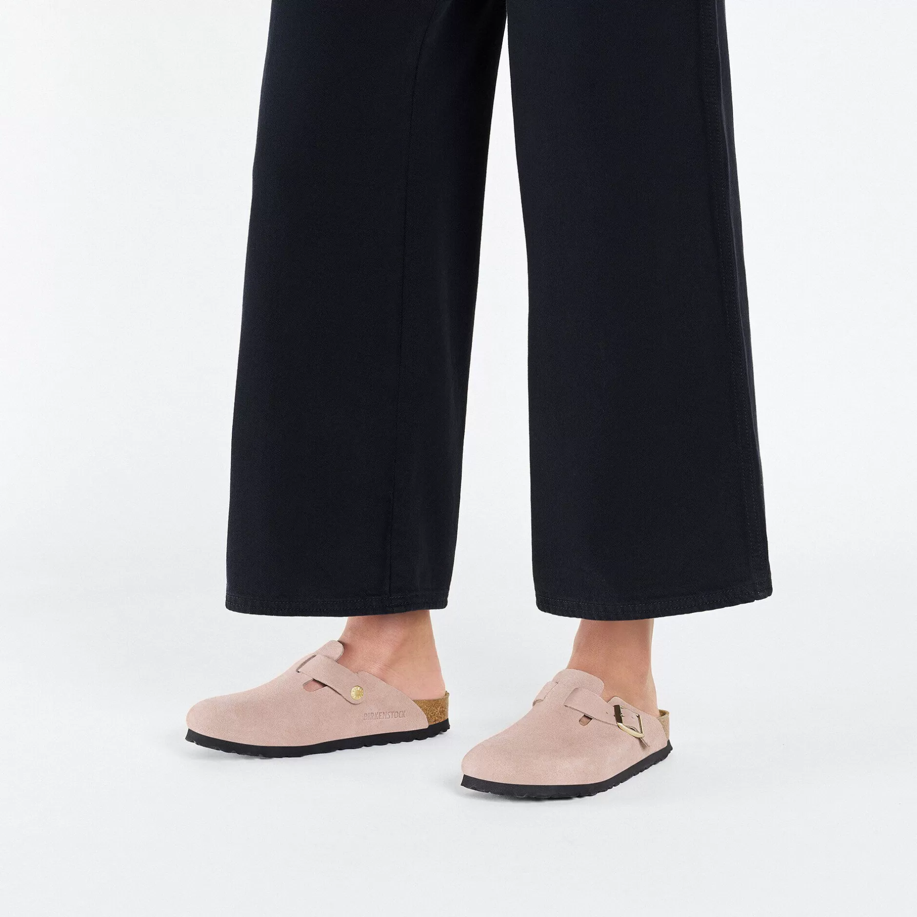 Birkenstock Boston Blod Fodseng Light Rose New