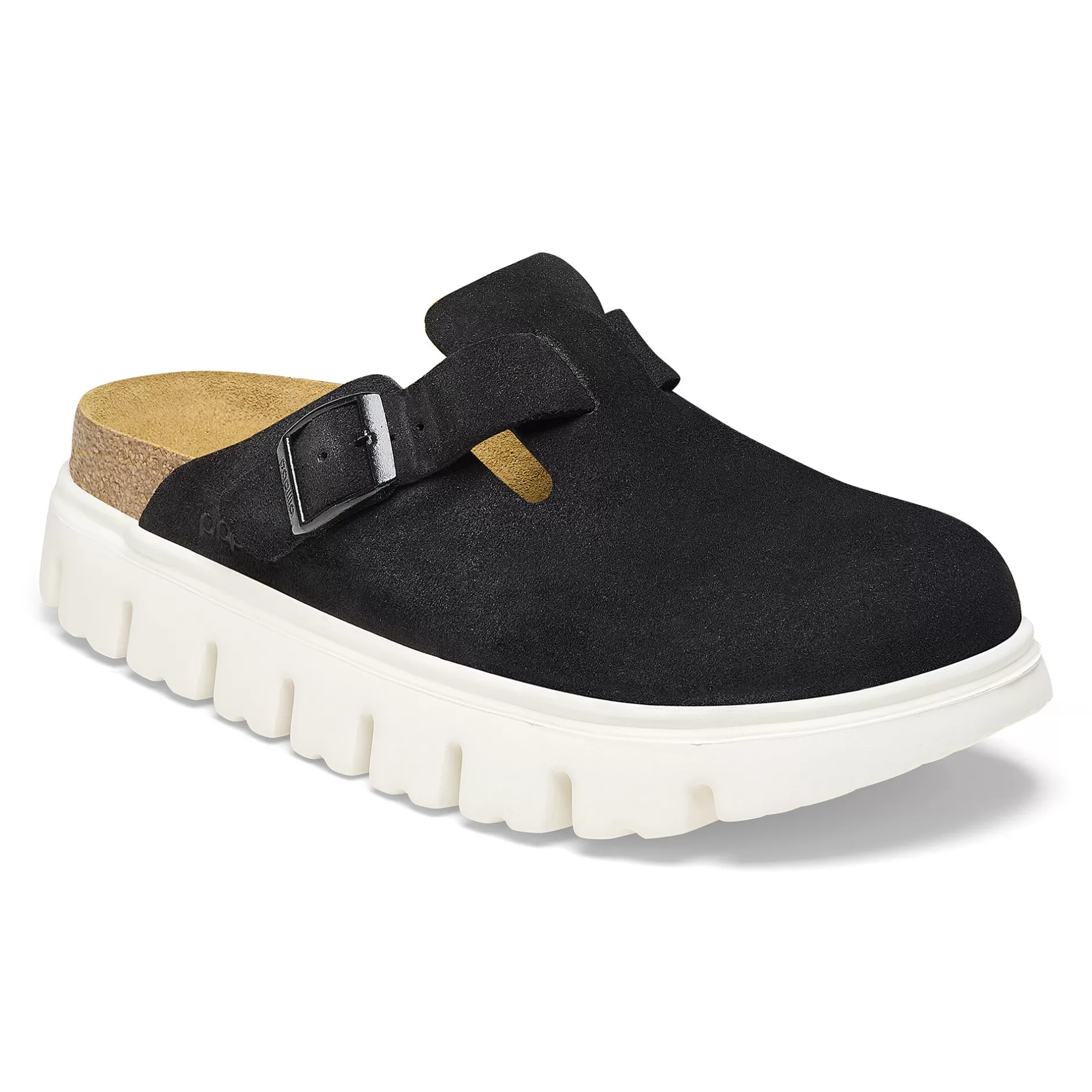 Birkenstock Boston Chunky Black Clearance