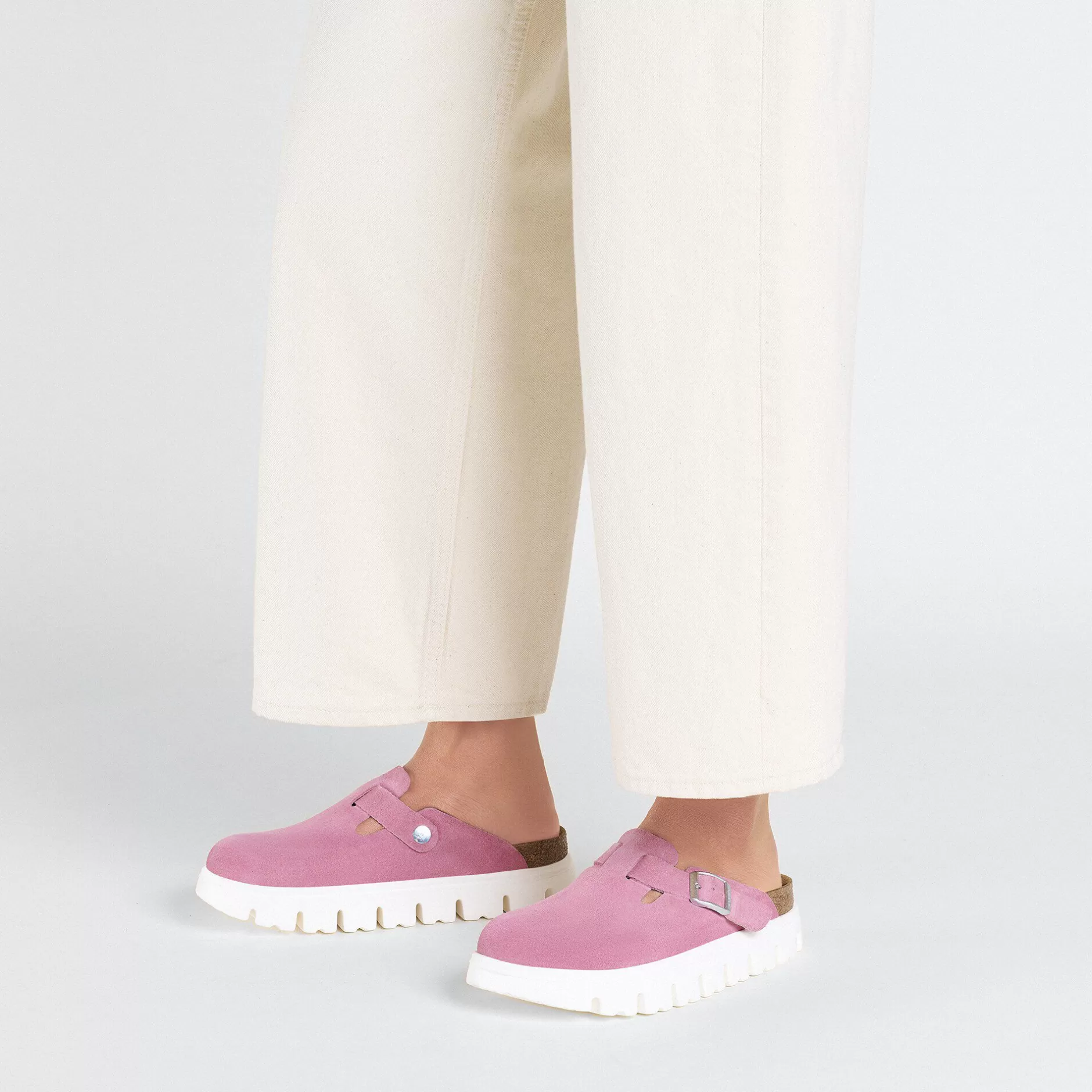 Birkenstock Boston Chunky Candy Pink Online