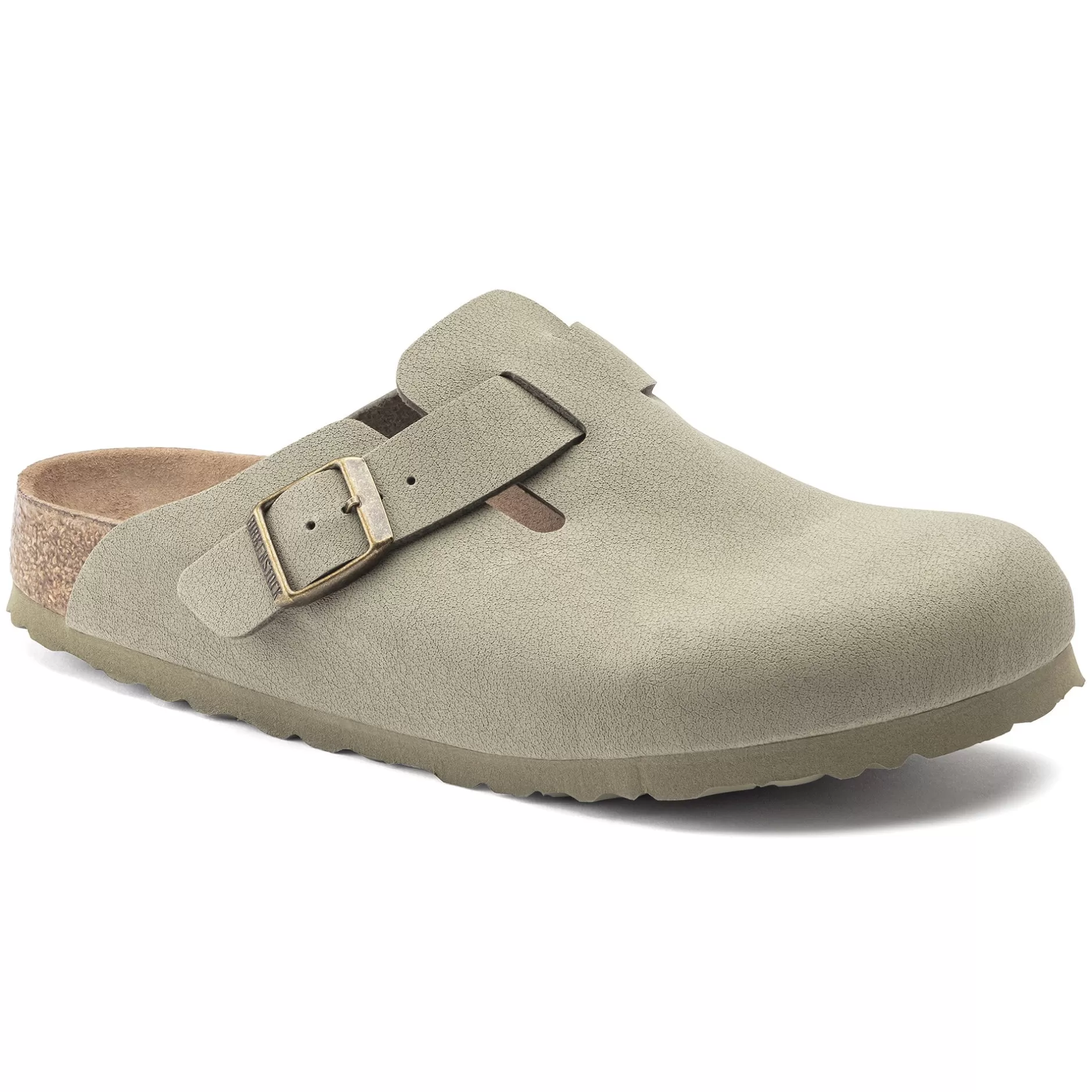 Birkenstock Boston Vegansk Khaki Hot