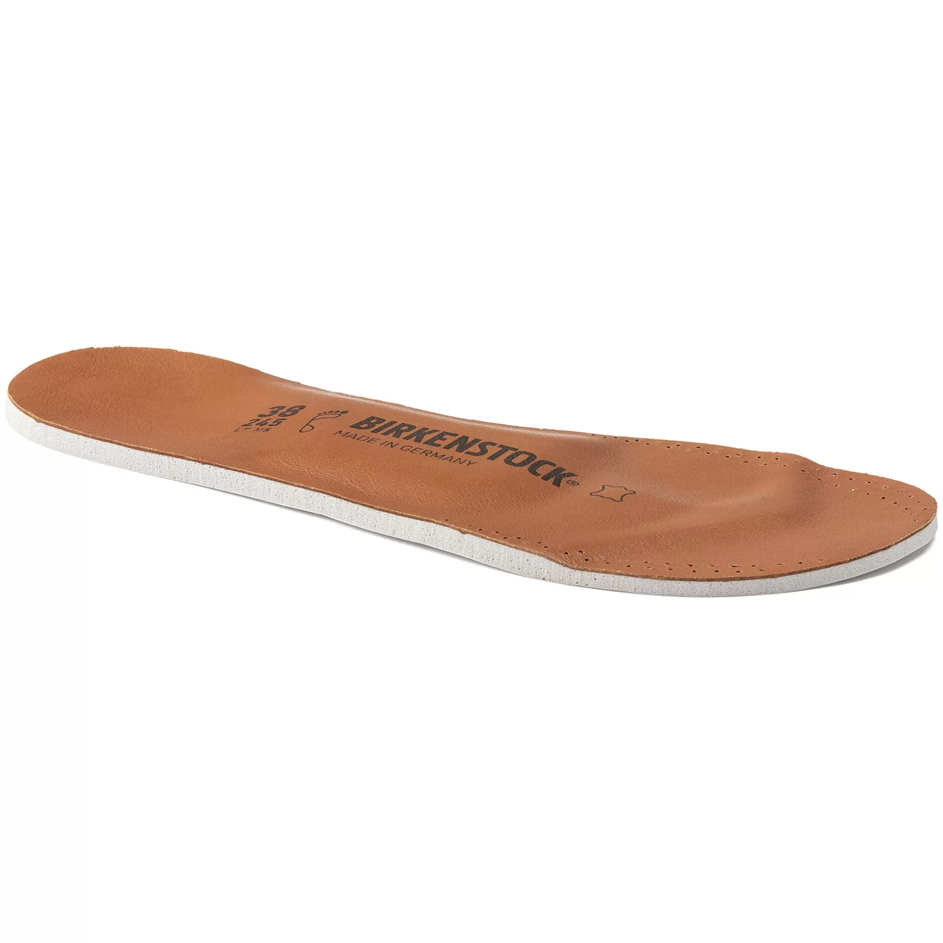 Birkenstock Comfort Fodsengssal Laeder Brown Hot