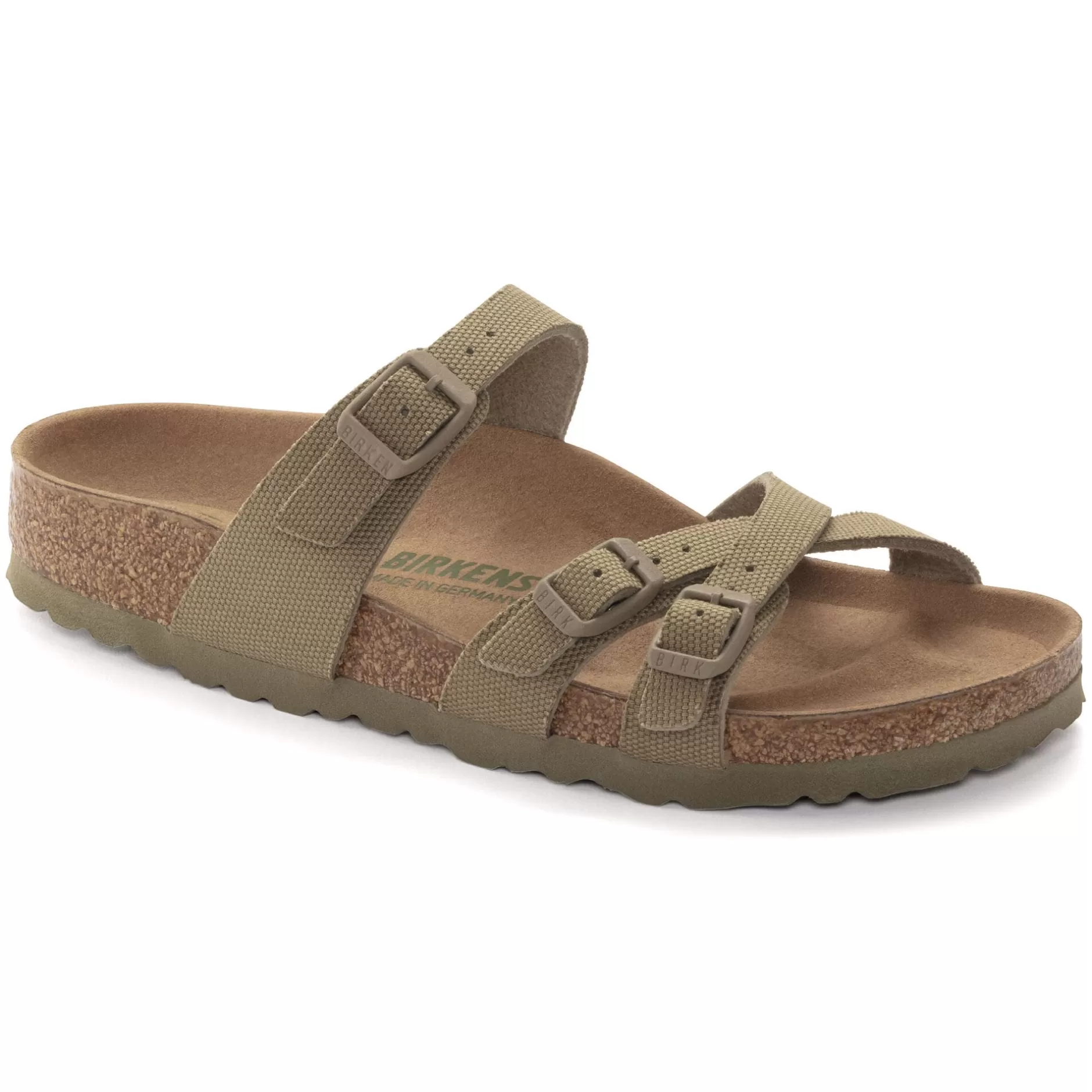 Birkenstock Franca Vegan Faded Khaki Cheap