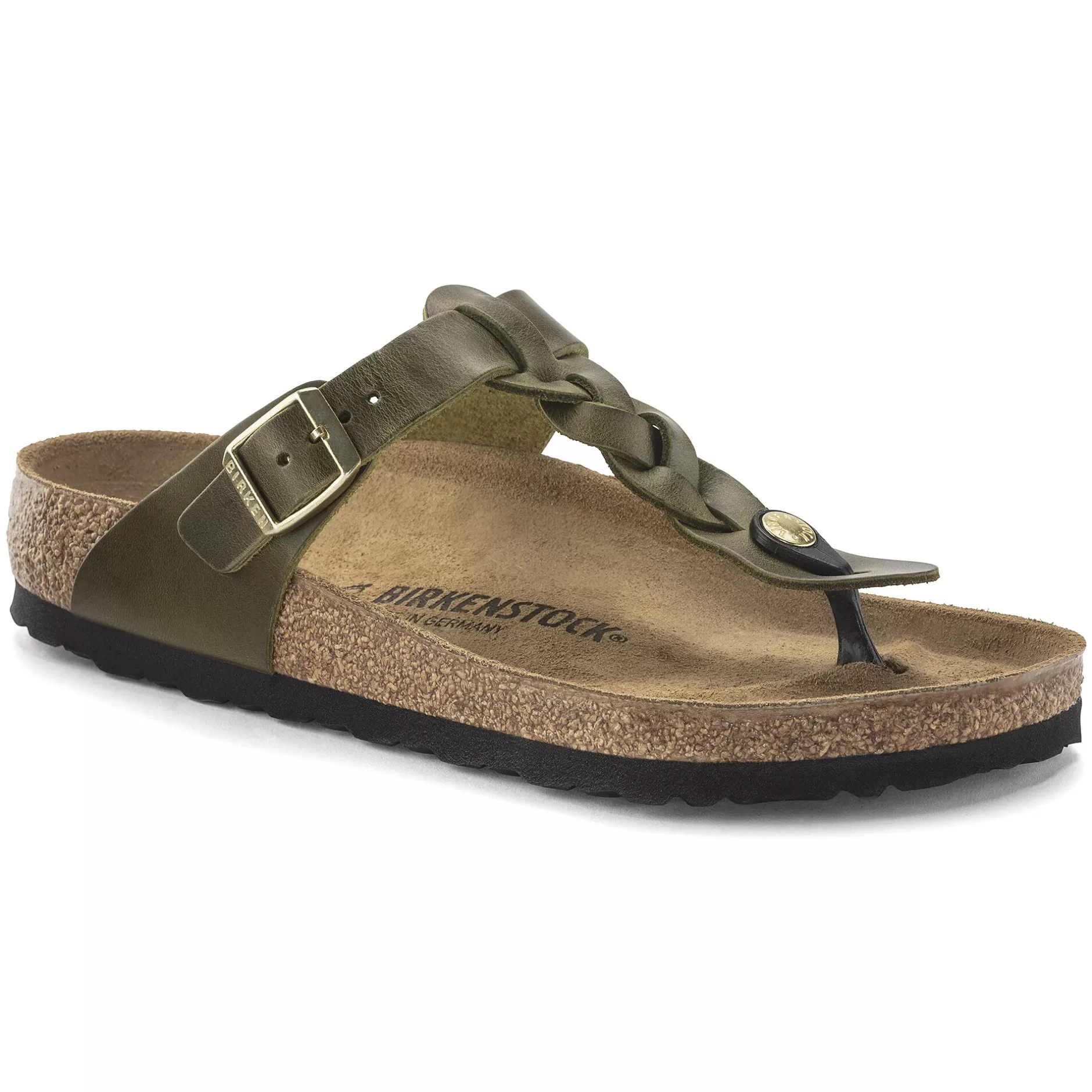 Birkenstock Gizeh Olive Green Clearance