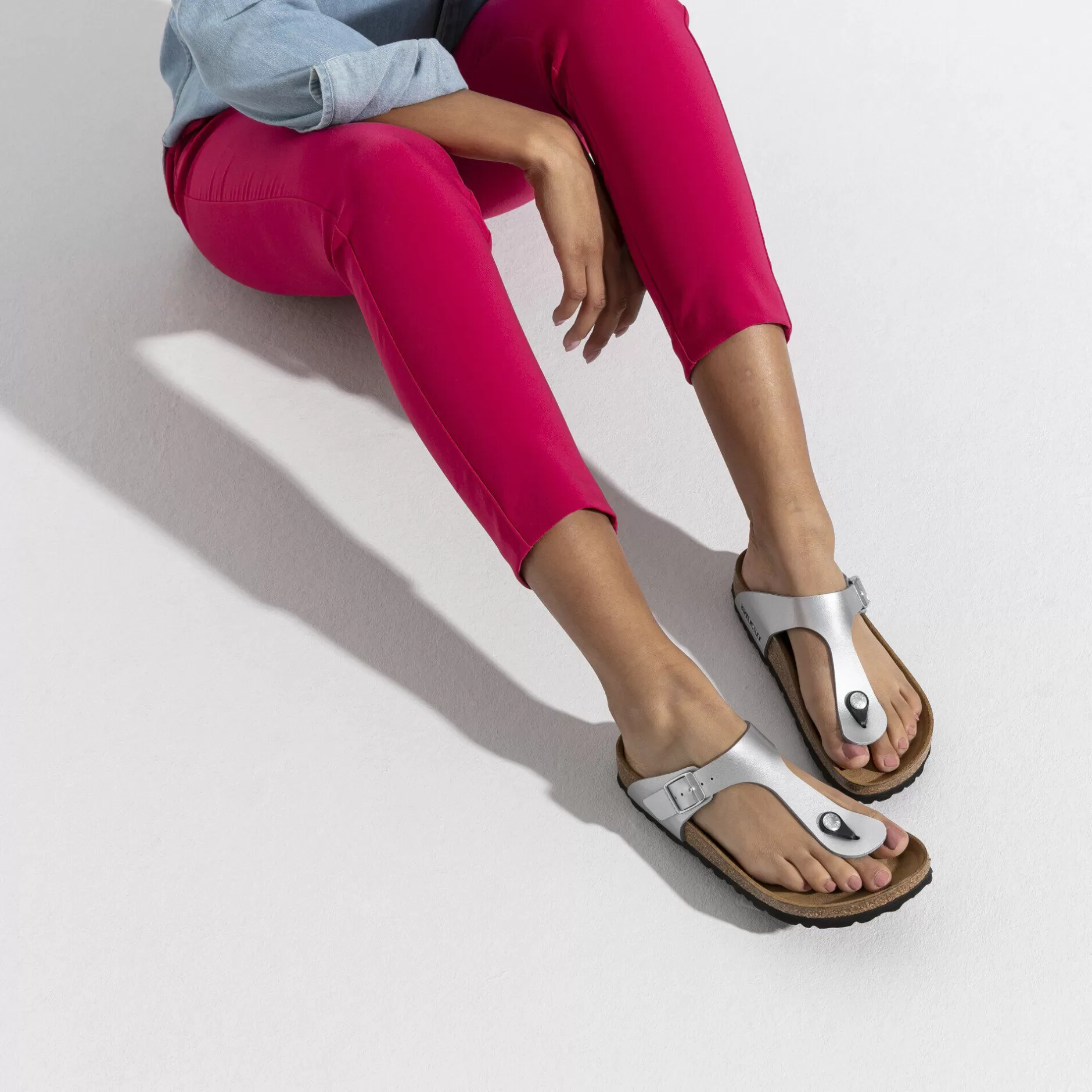Birkenstock Gizeh Silver Shop