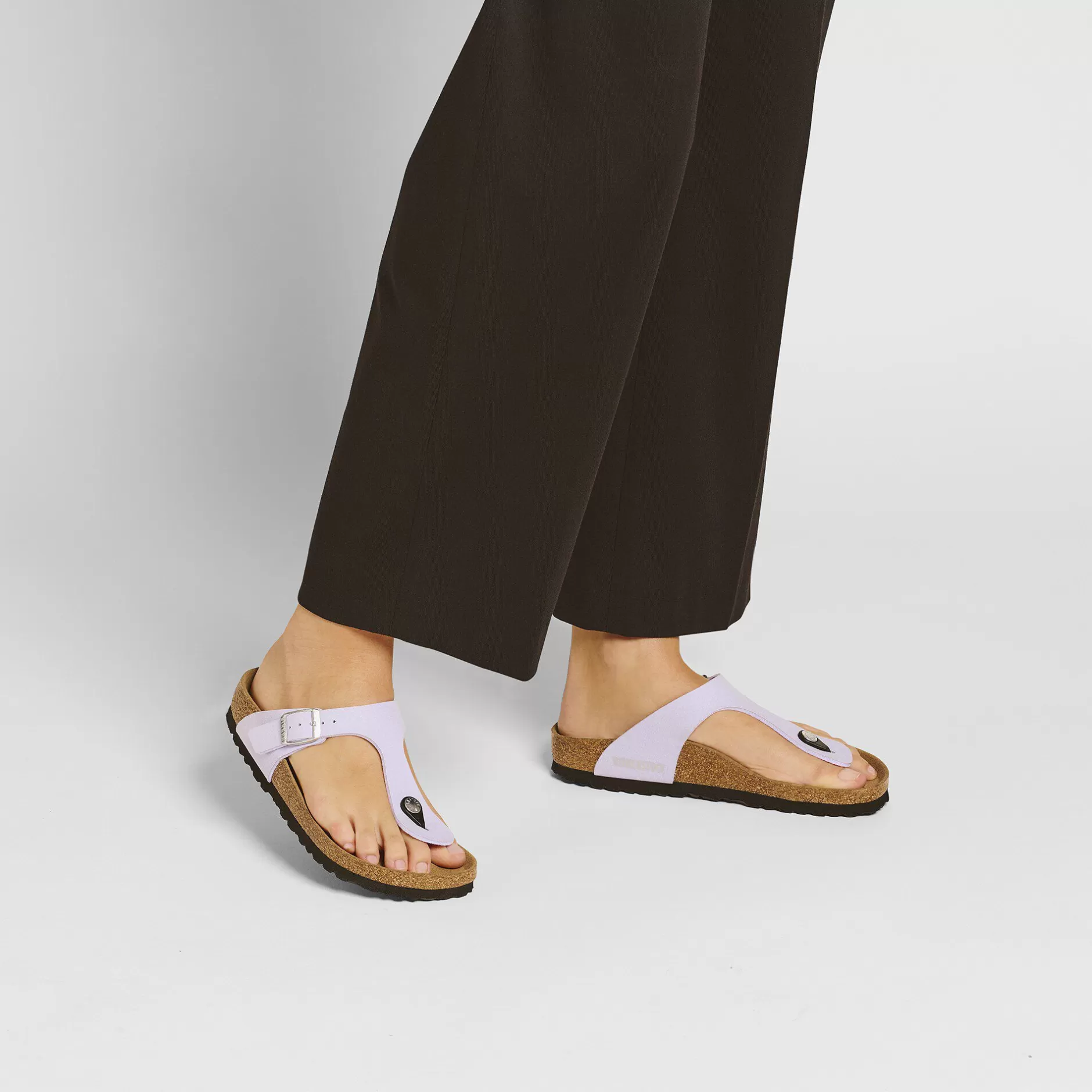 Birkenstock Gizeh Soft Birki Vegan Purple Fog Store
