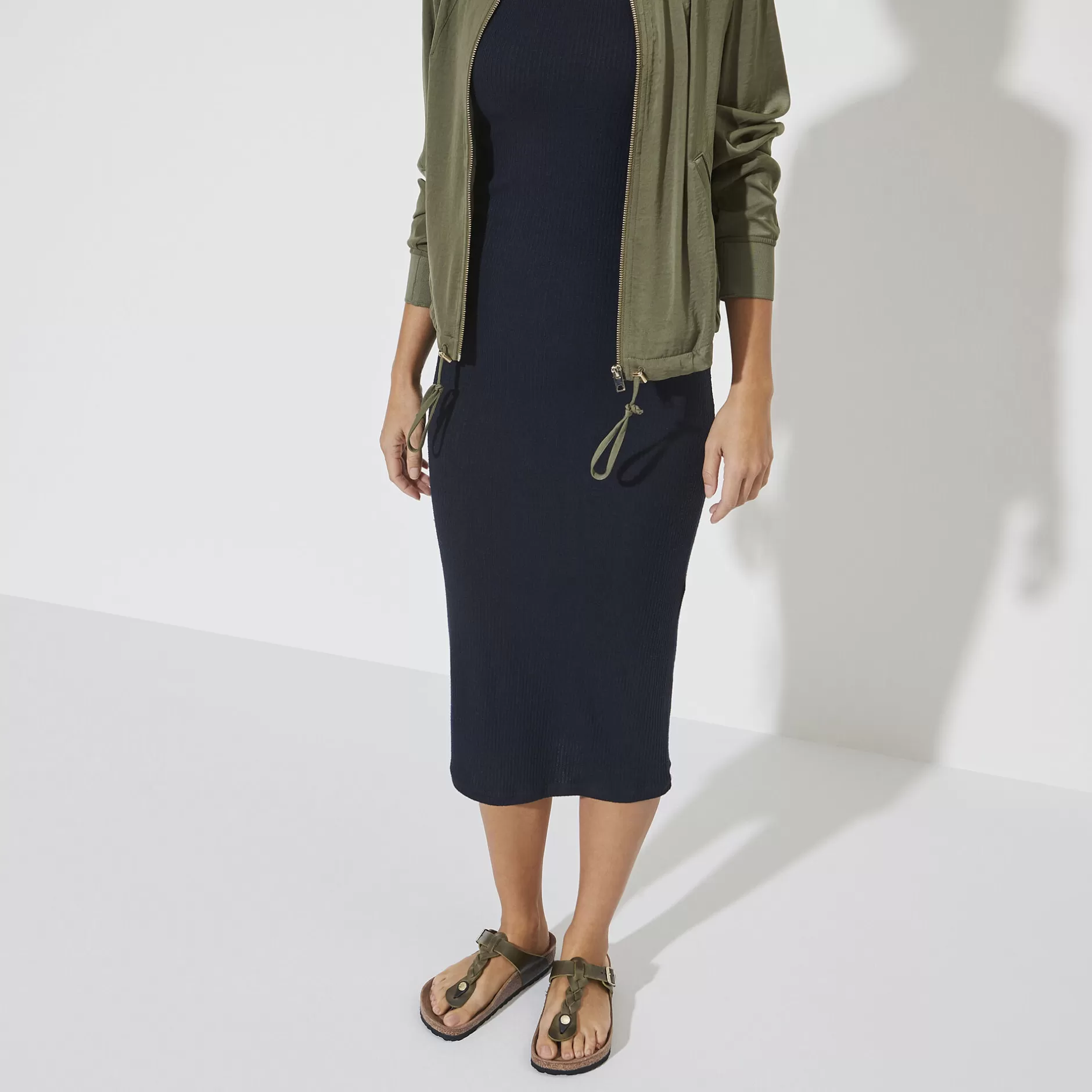Birkenstock Gizeh Olive Green Clearance
