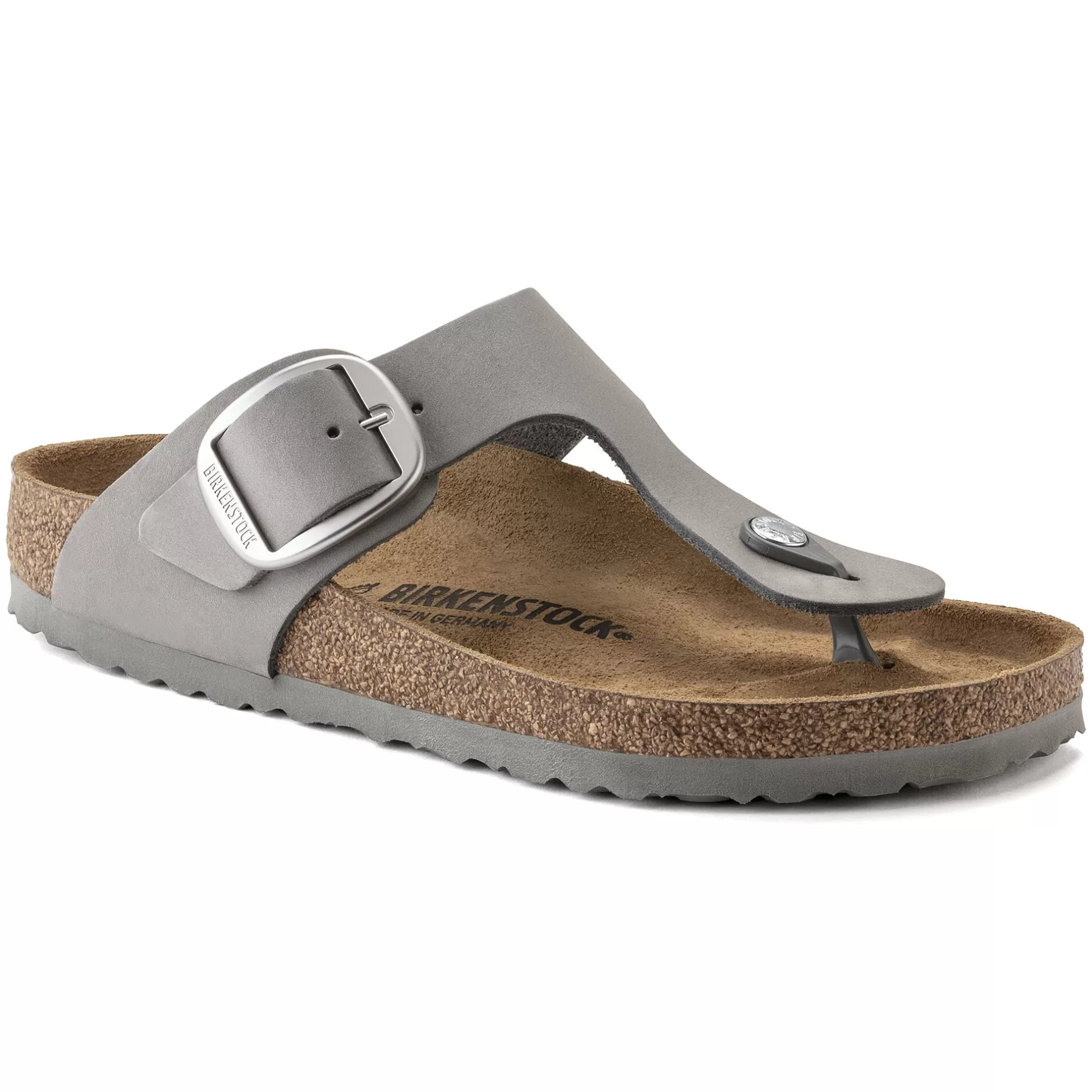 Birkenstock Gizeh Big Buckle Dove Gray New