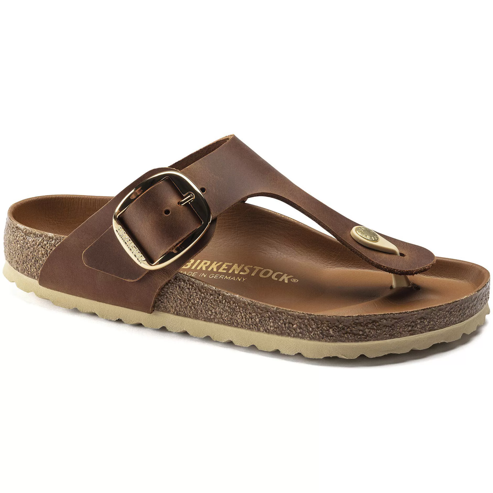 Birkenstock Gizeh Big Buckle Cognac Store
