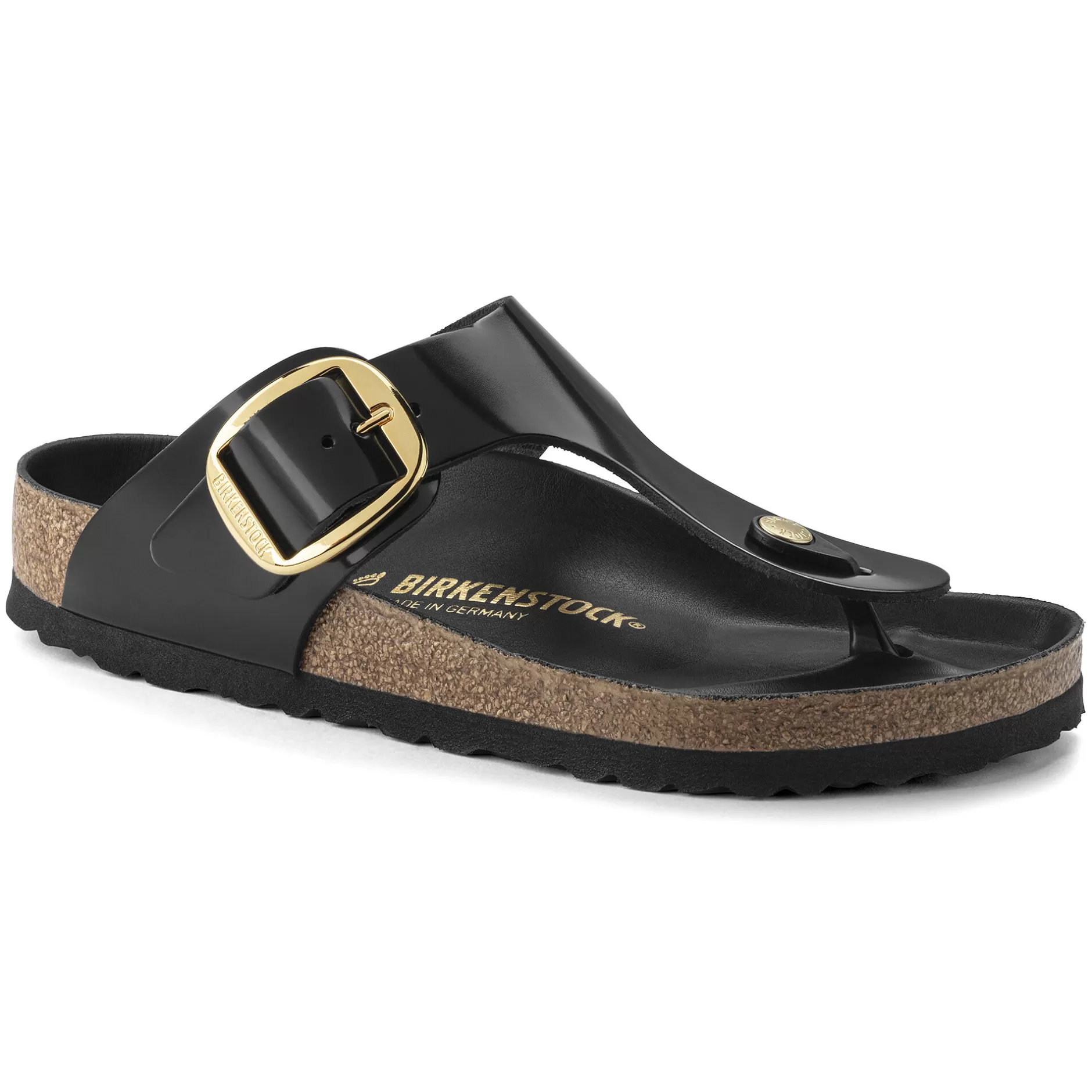 Birkenstock Gizeh Big Buckle High Shine Black Cheap