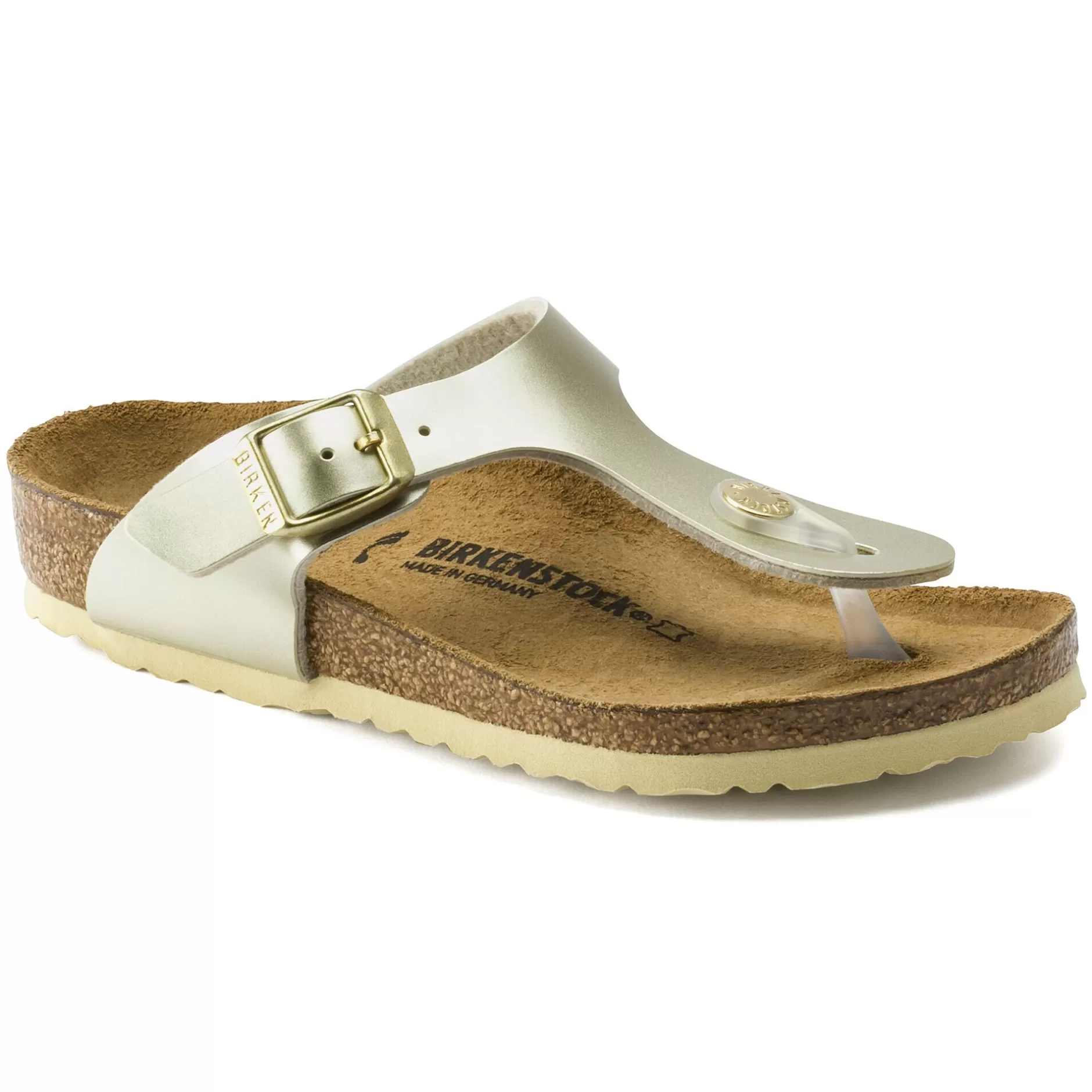Birkenstock Gizeh Kids Electric Metallic Gold New