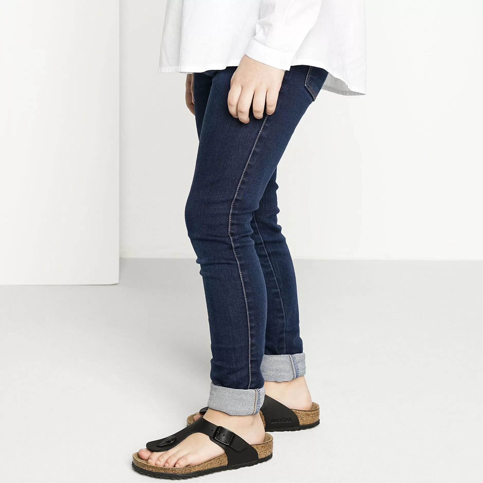 Birkenstock Gizeh Kids Black Sale