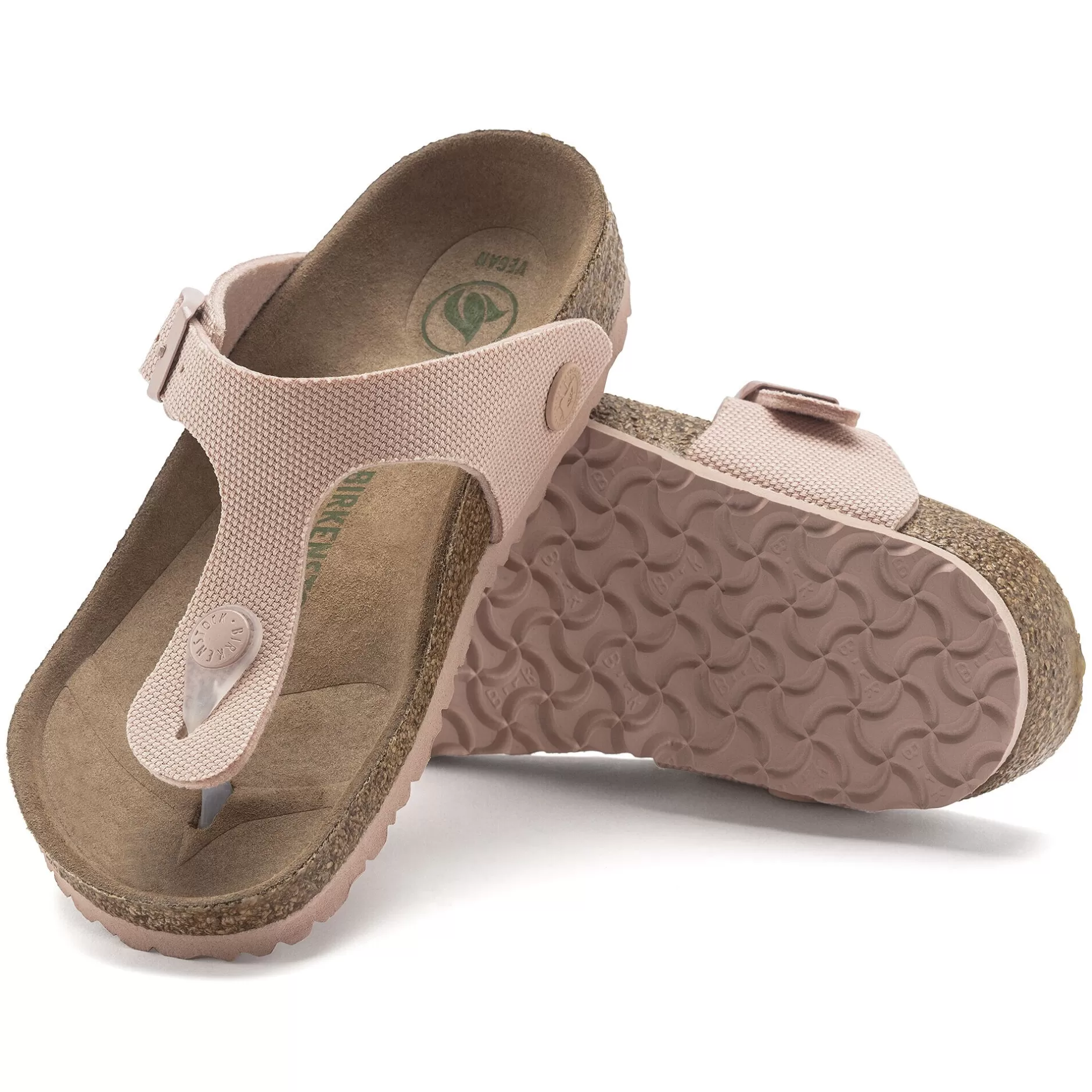 Birkenstock Gizeh Kids Rivet Logo Soft Pink Best