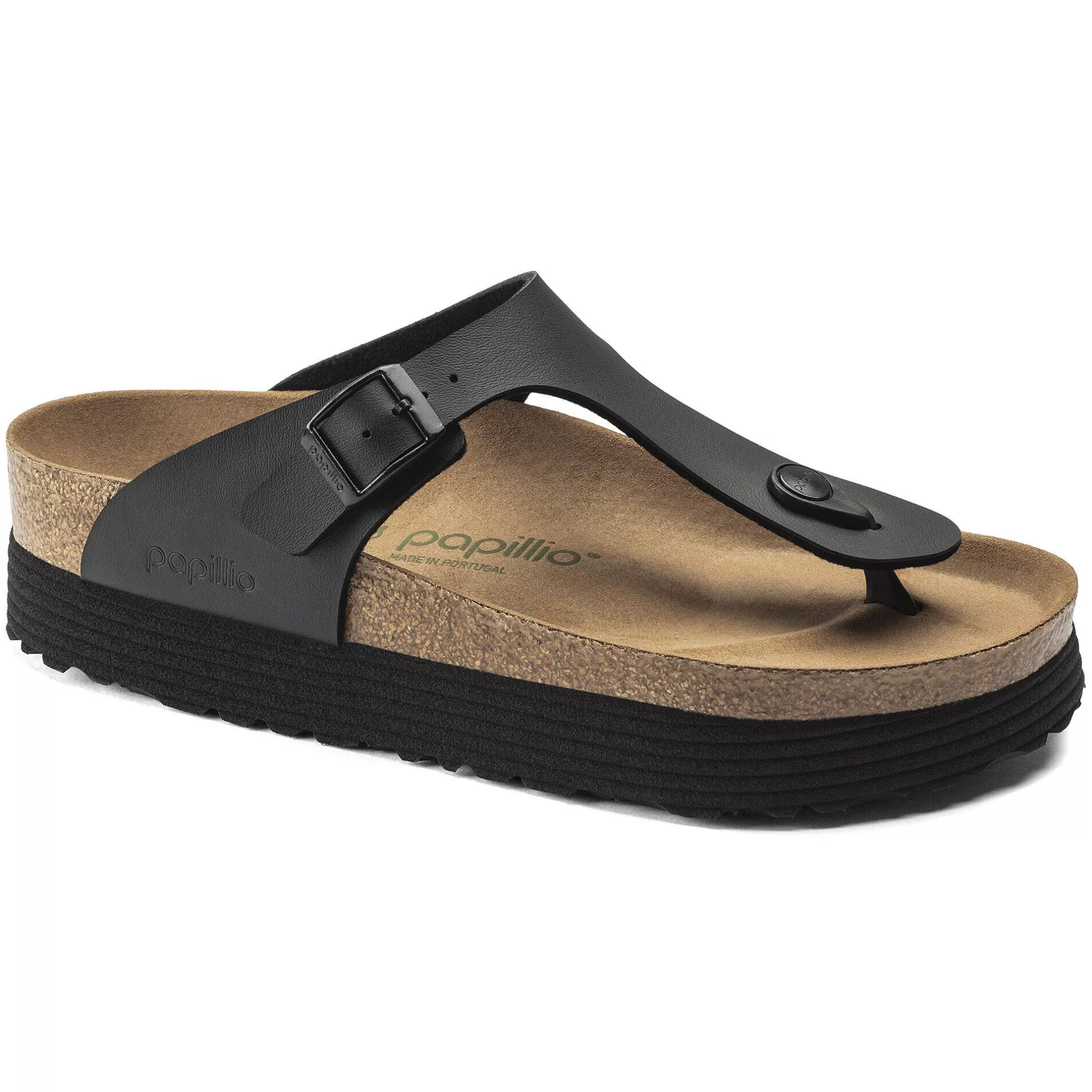 Birkenstock Gizeh Platform Vegansk Black Online