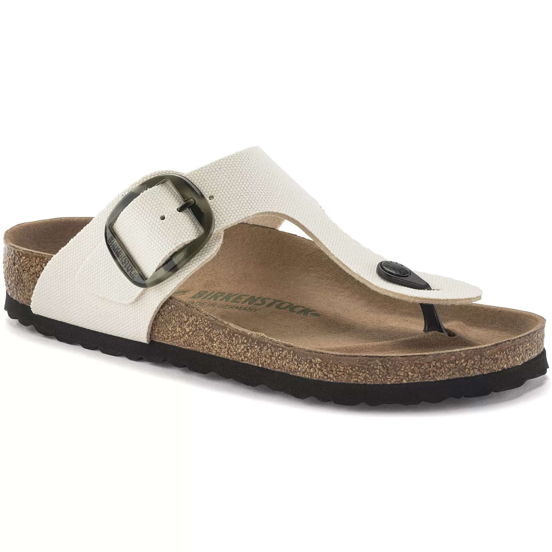 Birkenstock Gizeh Vegan Big Buckle Eggshell Shop