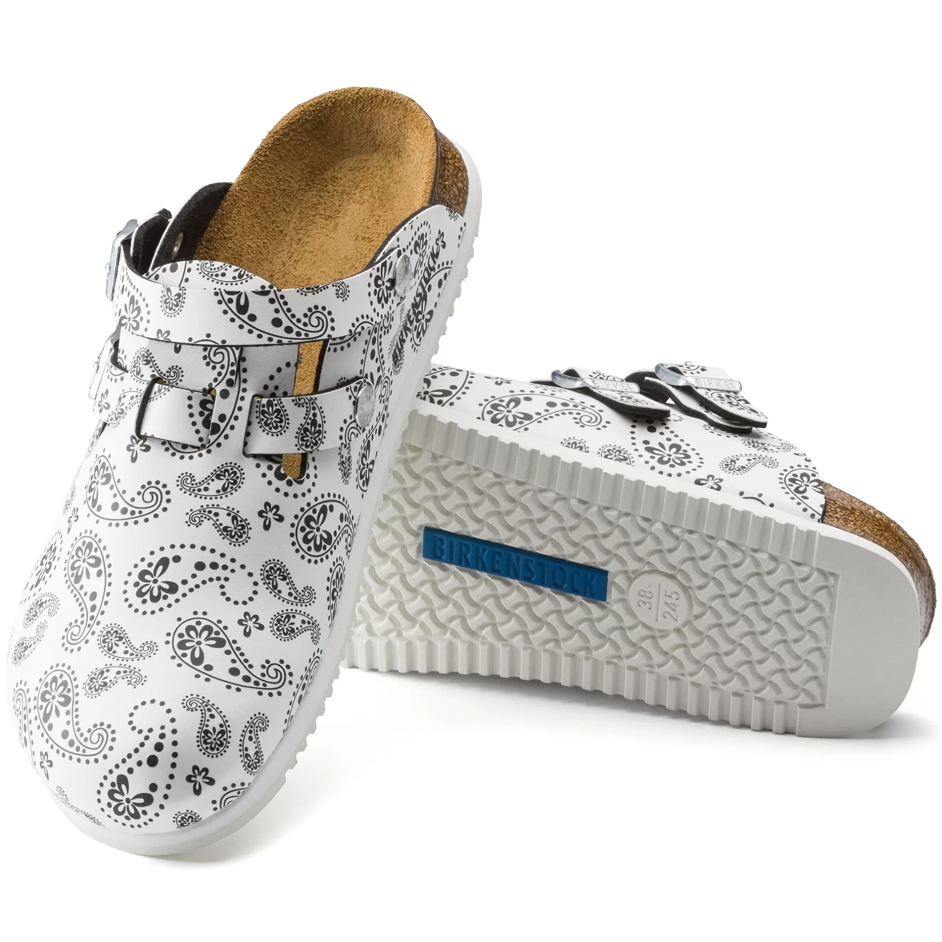 Birkenstock Kay Sl Paisley Black/White Store