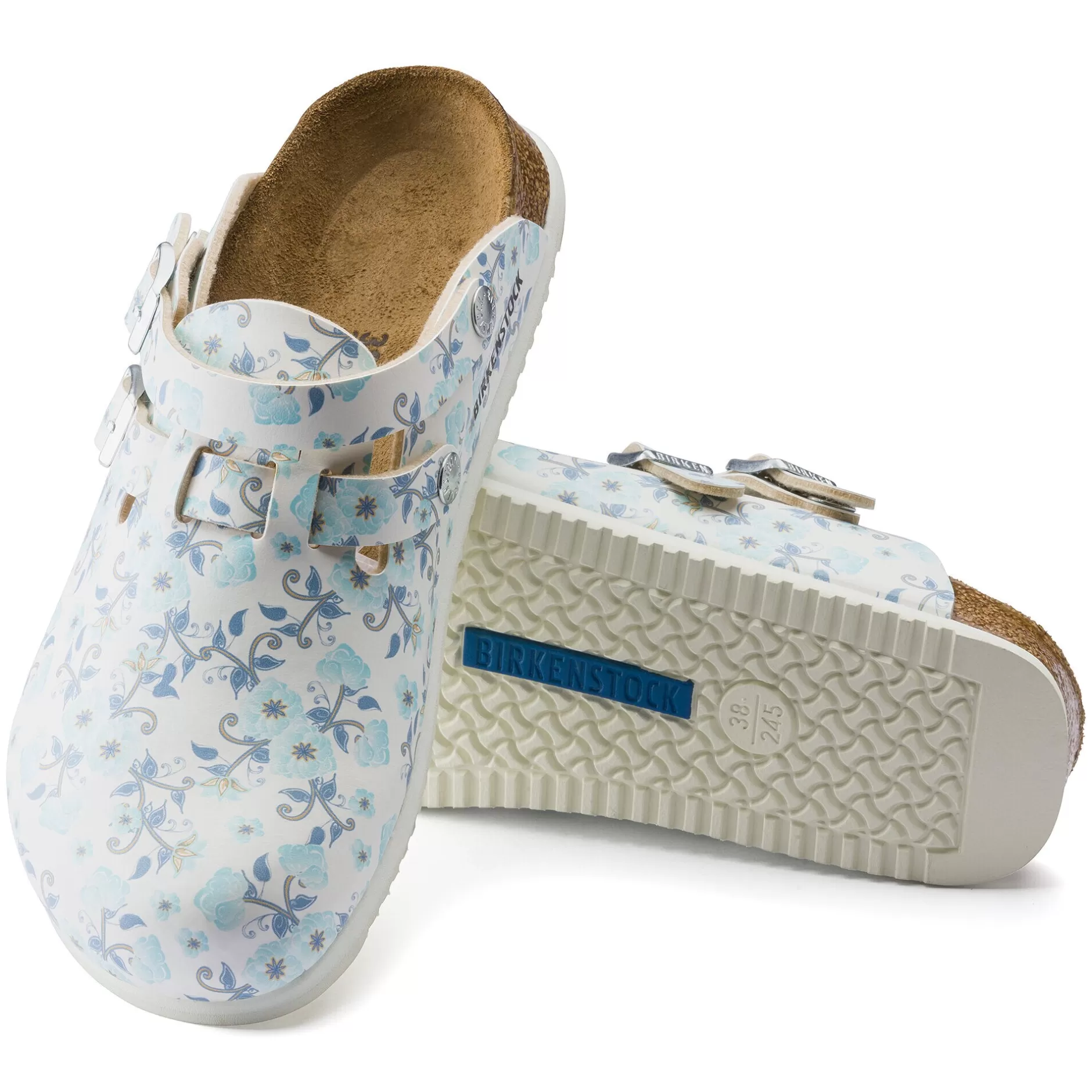 Birkenstock Kay Sl Blooming Roses Blue Cheap