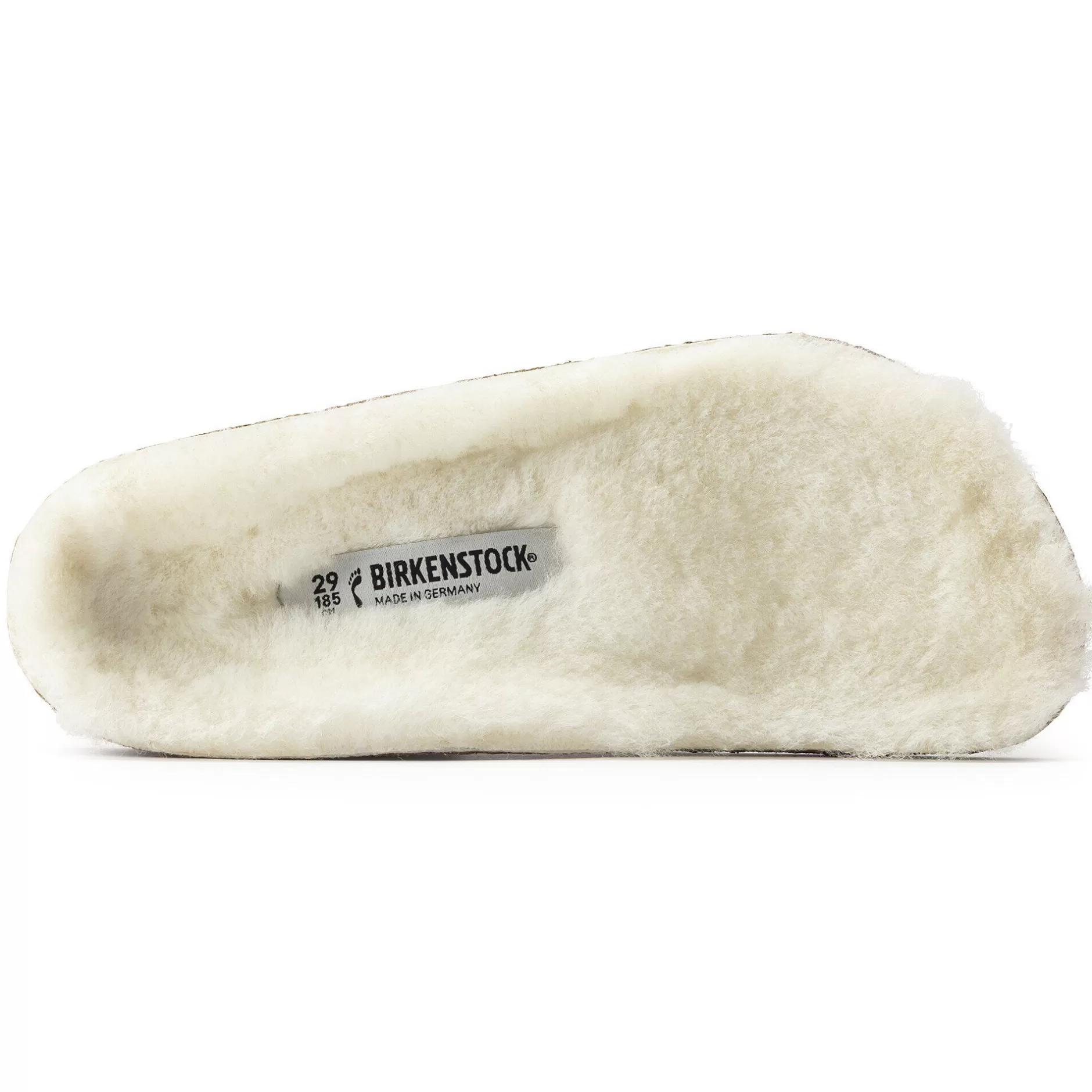 Birkenstock Kids Lammeskind Fodseng Zermatt Sandshell/Creme Clearance