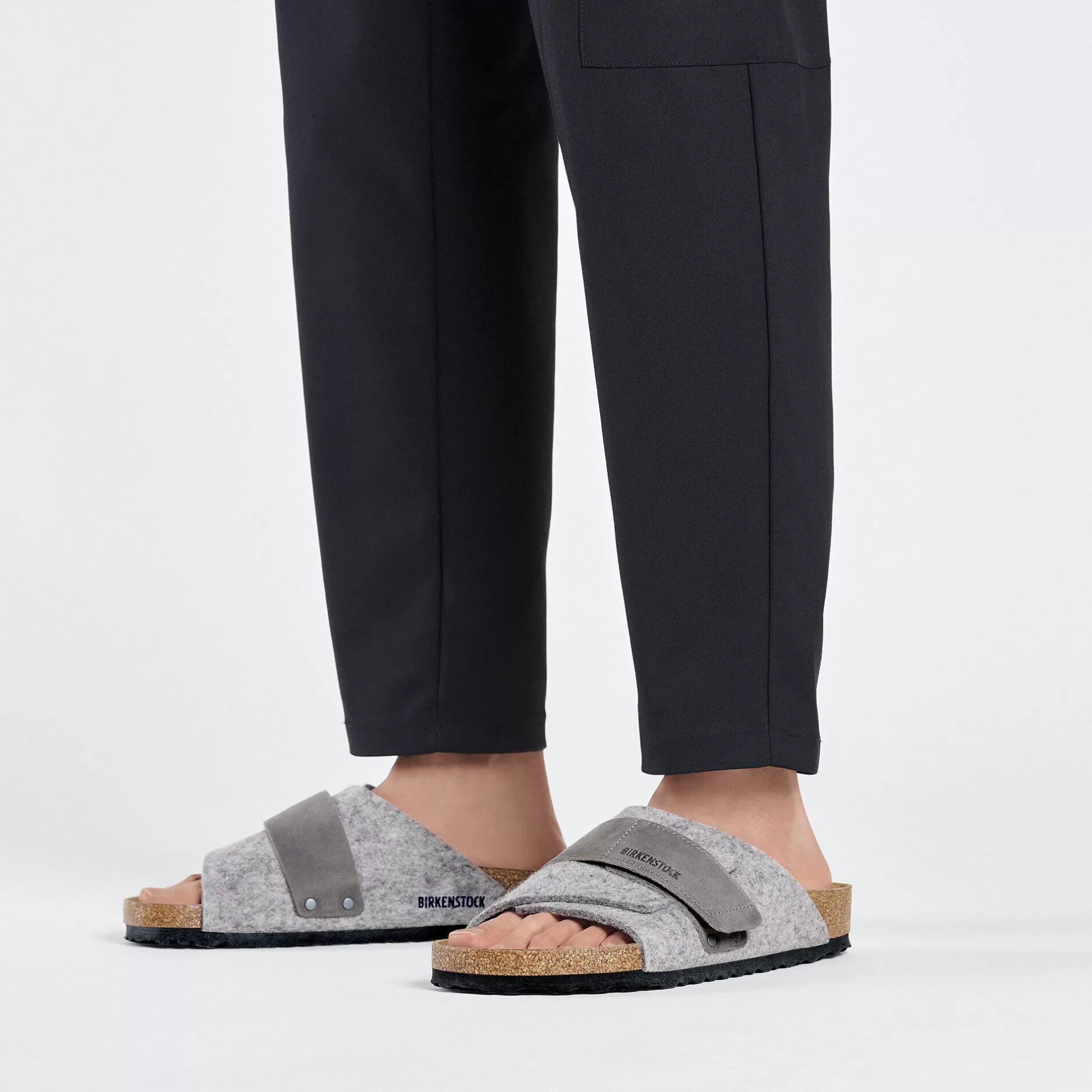 Birkenstock Kyoto Light Gray Clearance