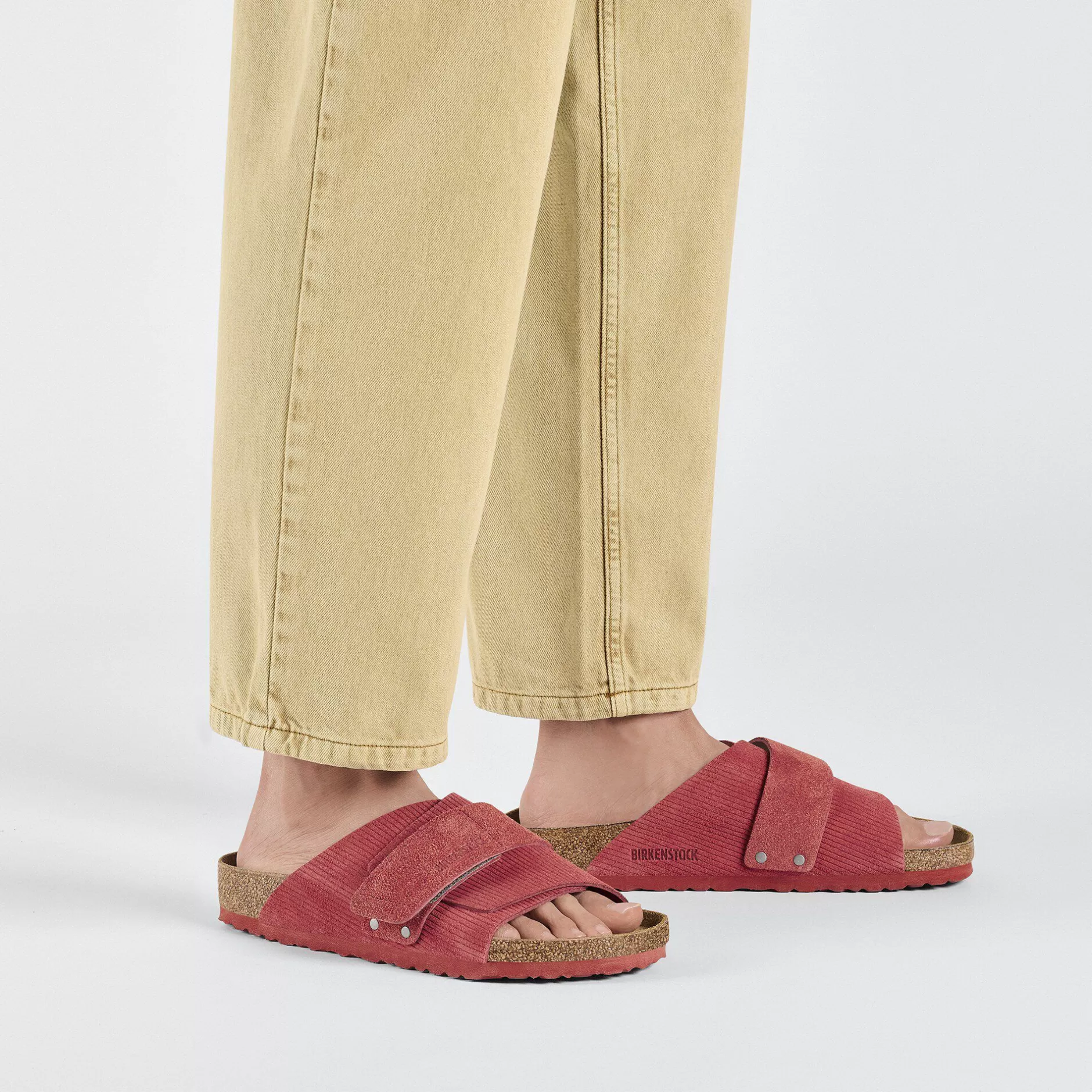 Birkenstock Kyoto Corduroy Sienna Red Flash Sale