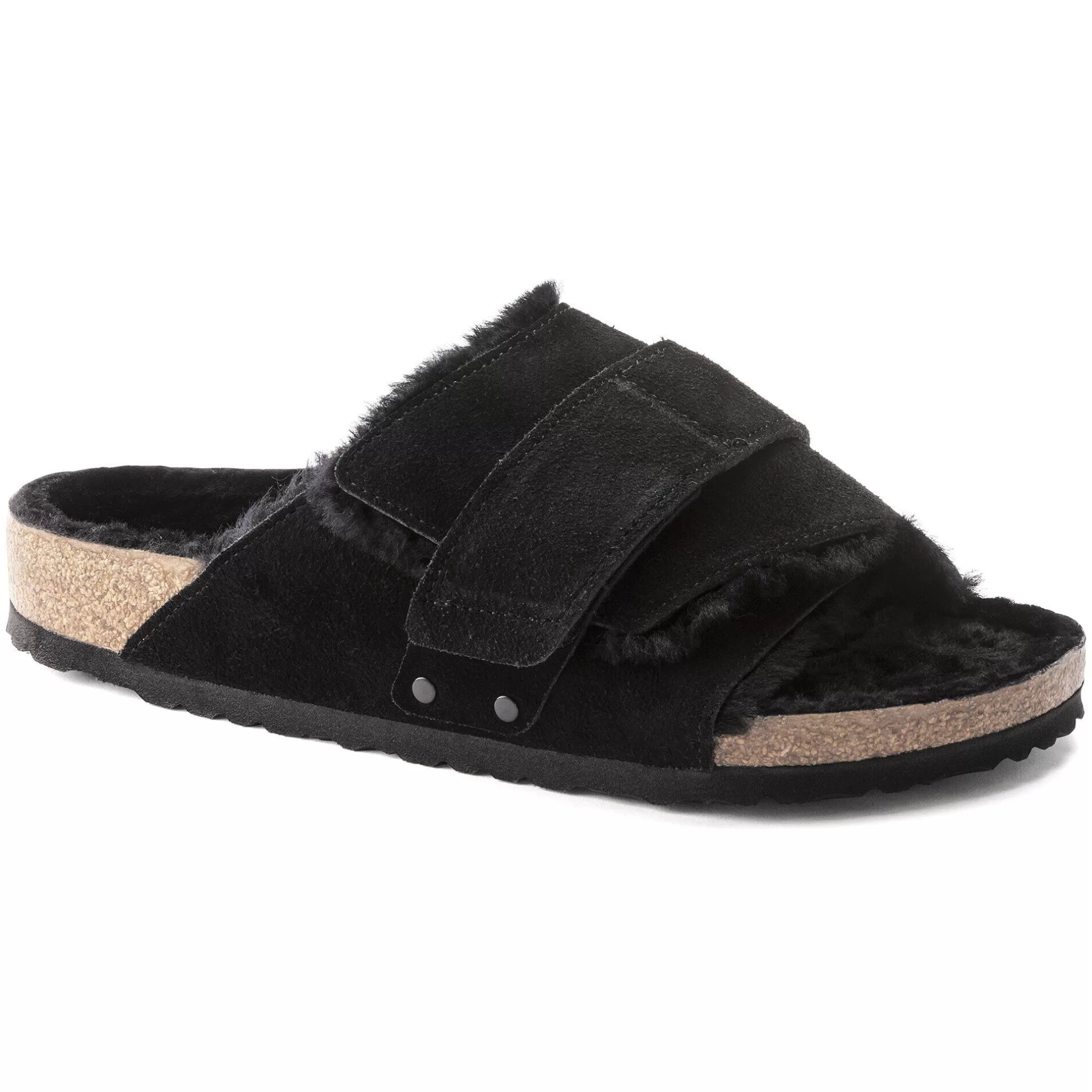 Birkenstock Kyoto Shearling Black Cheap
