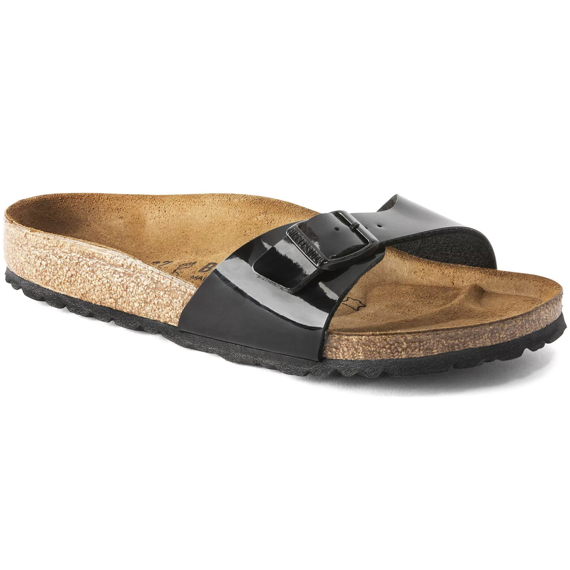 Birkenstock Madrid Black Patent Sale