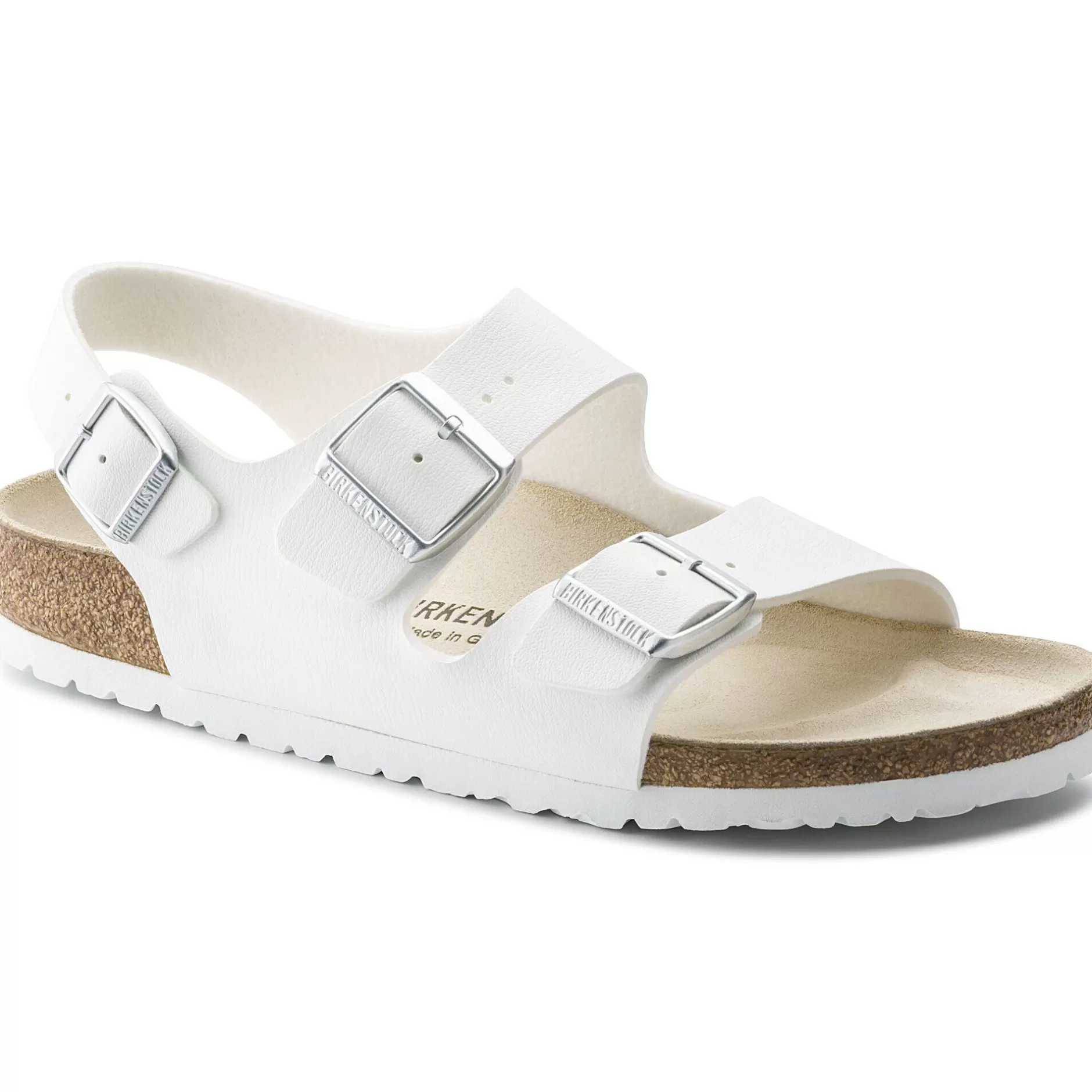 Birkenstock Milano White Flash Sale