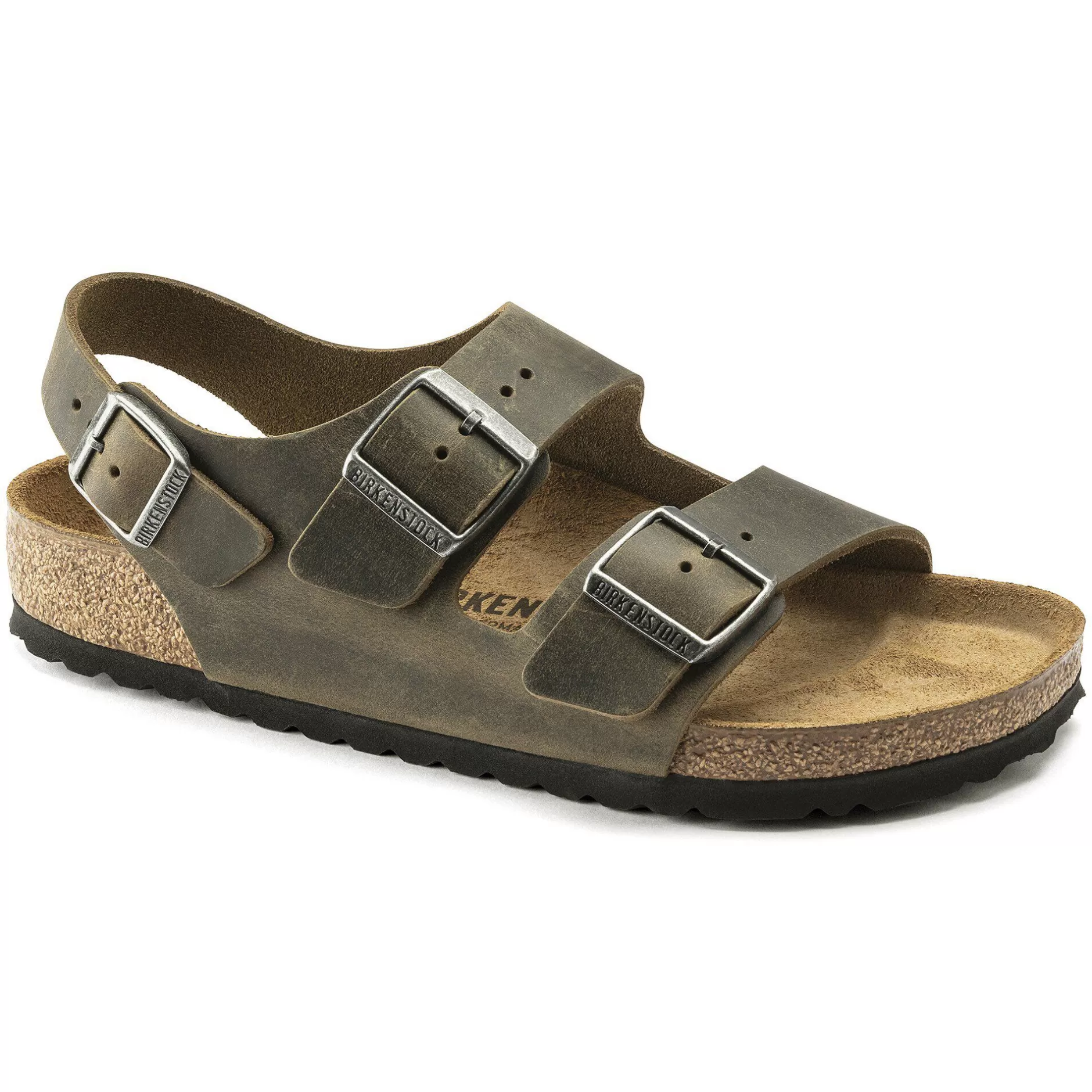 Birkenstock Milano Faded Khaki Fashion