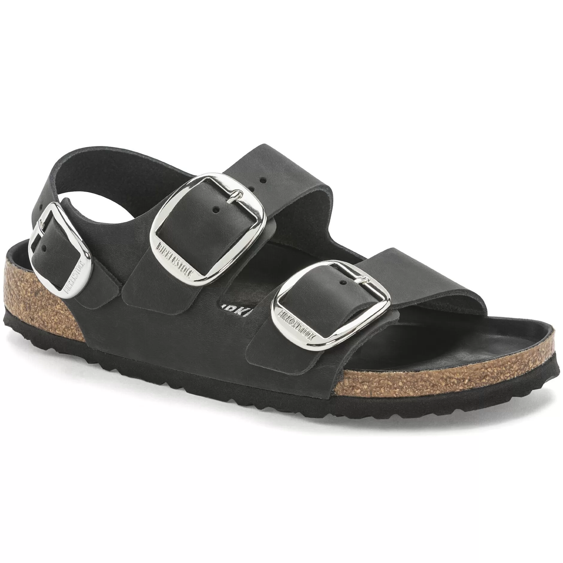 Birkenstock Milano Big Buckle Black Hot