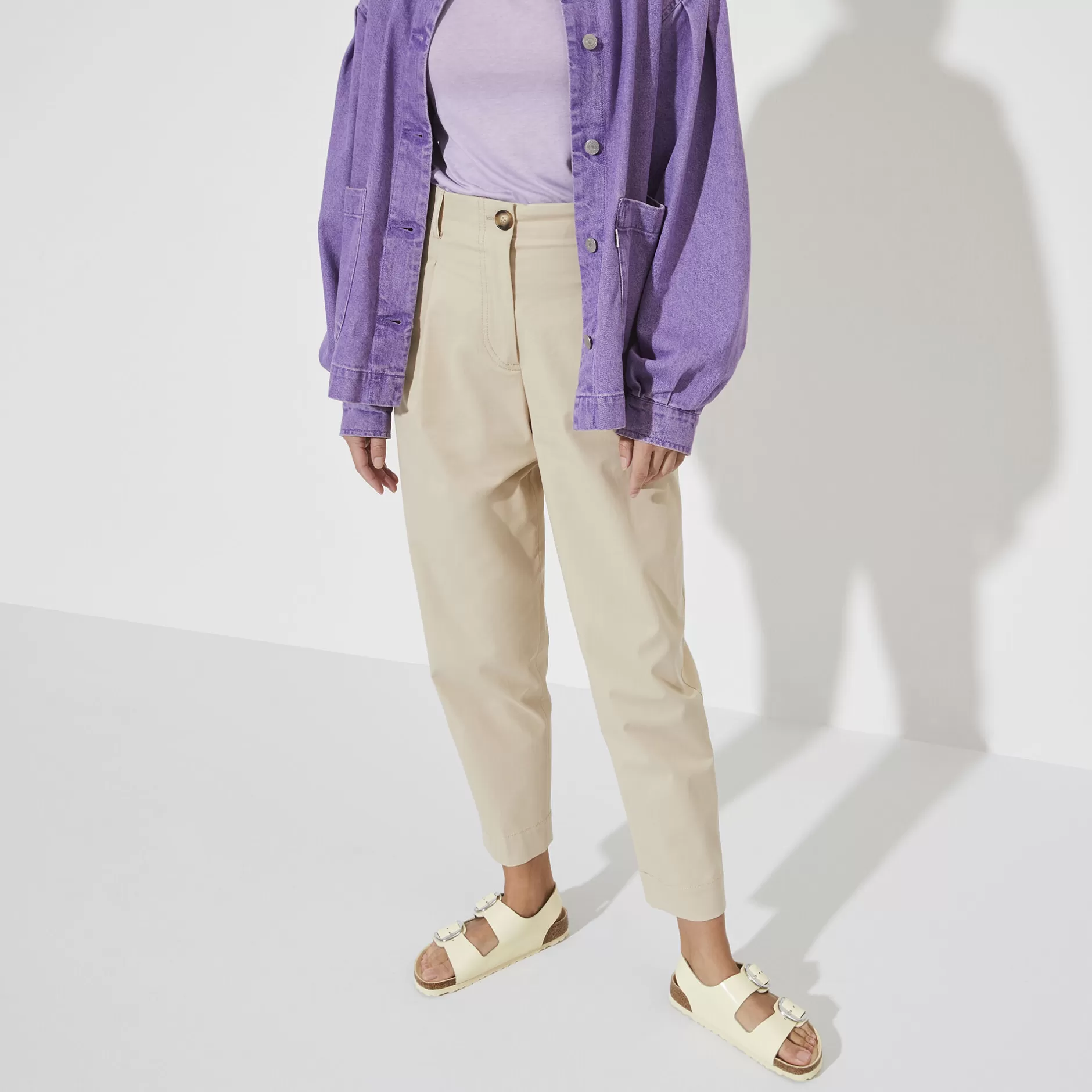 Birkenstock Milano Big Buckle High Shine Butter Best Sale